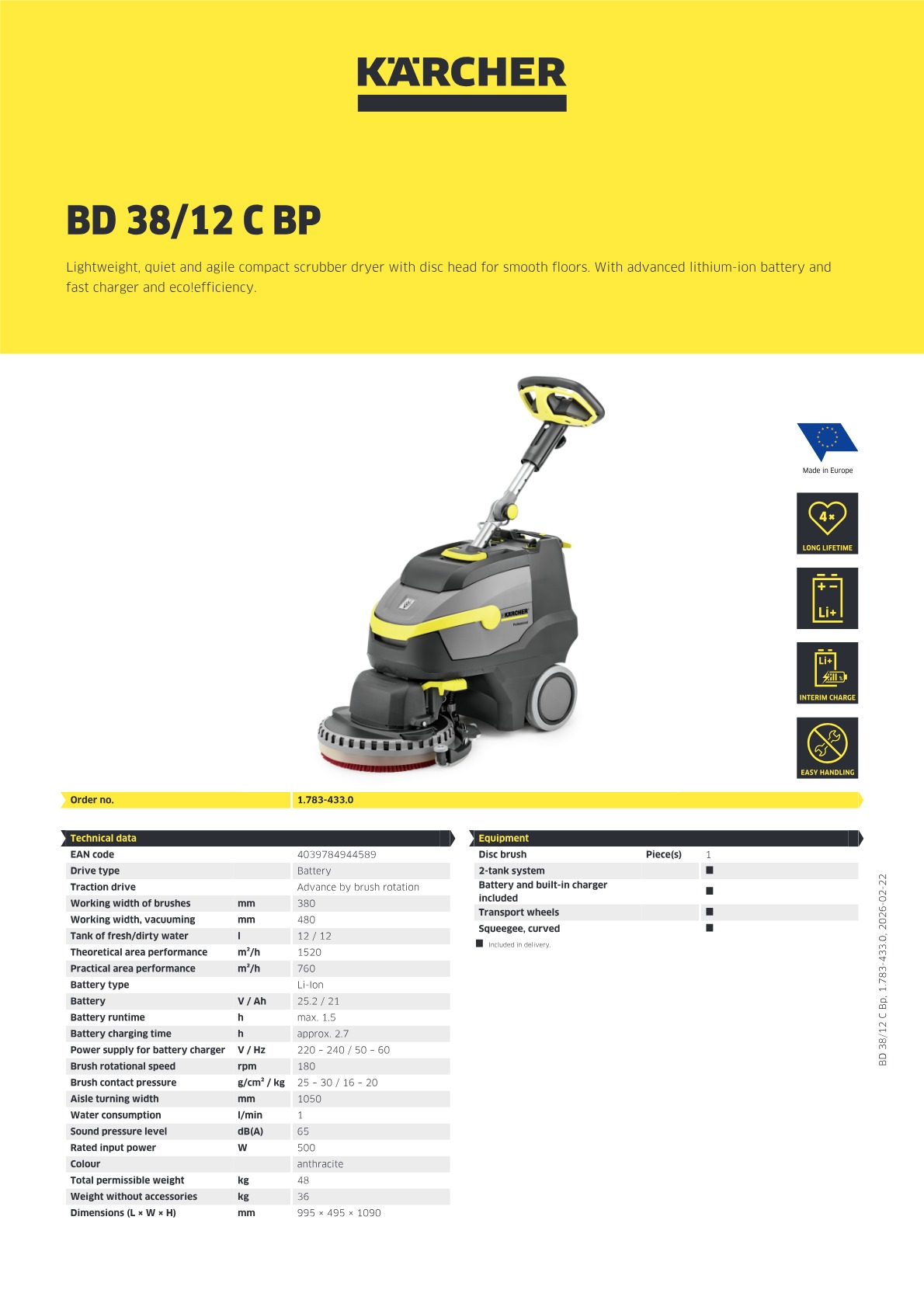 Product information