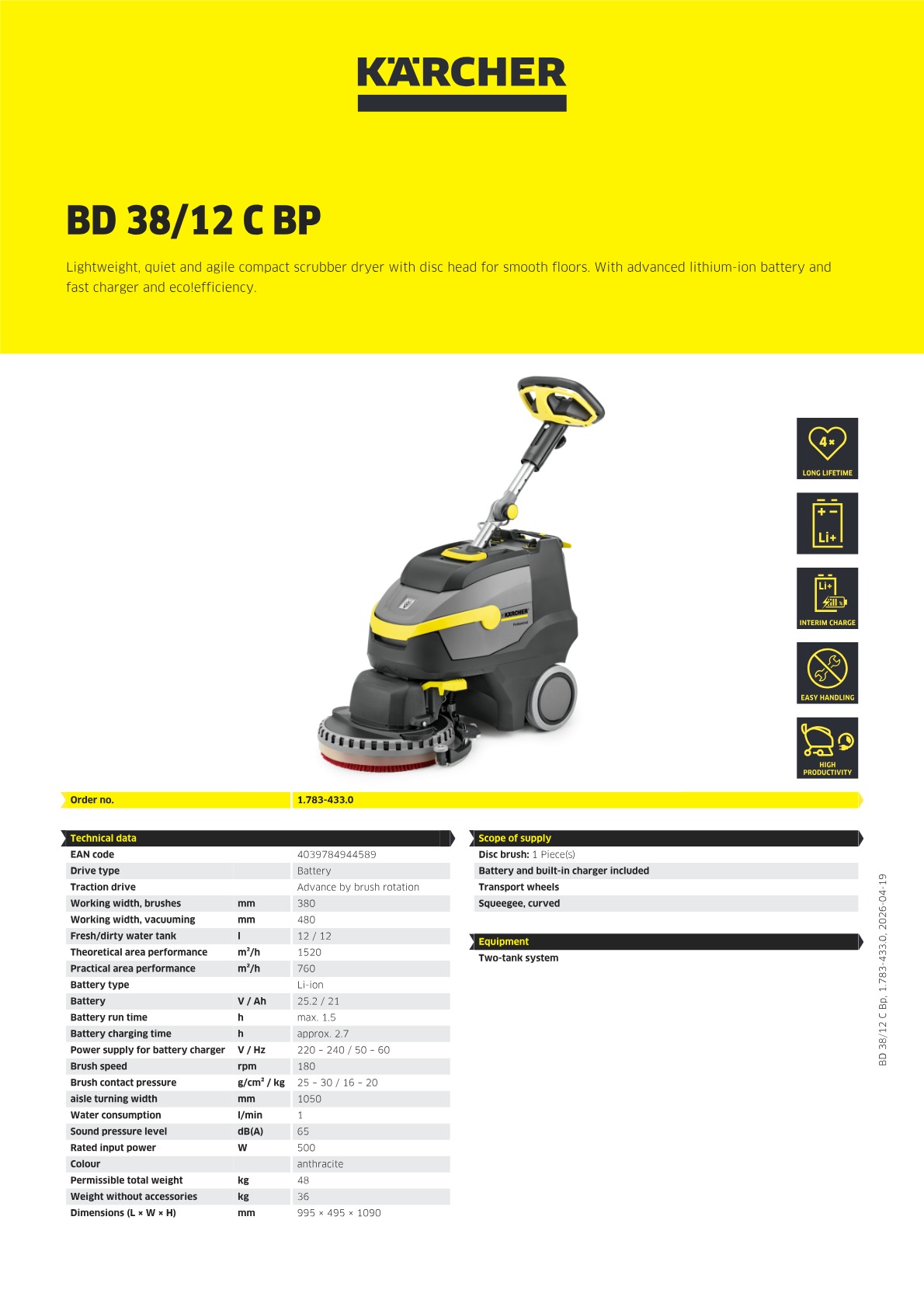 Product information
