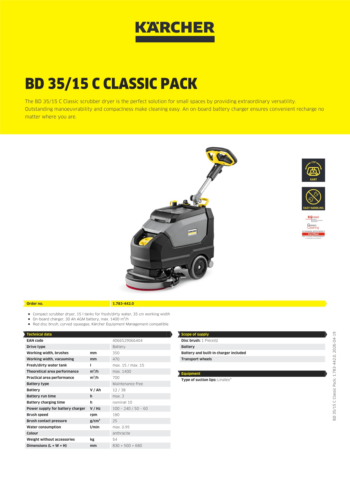 Product information