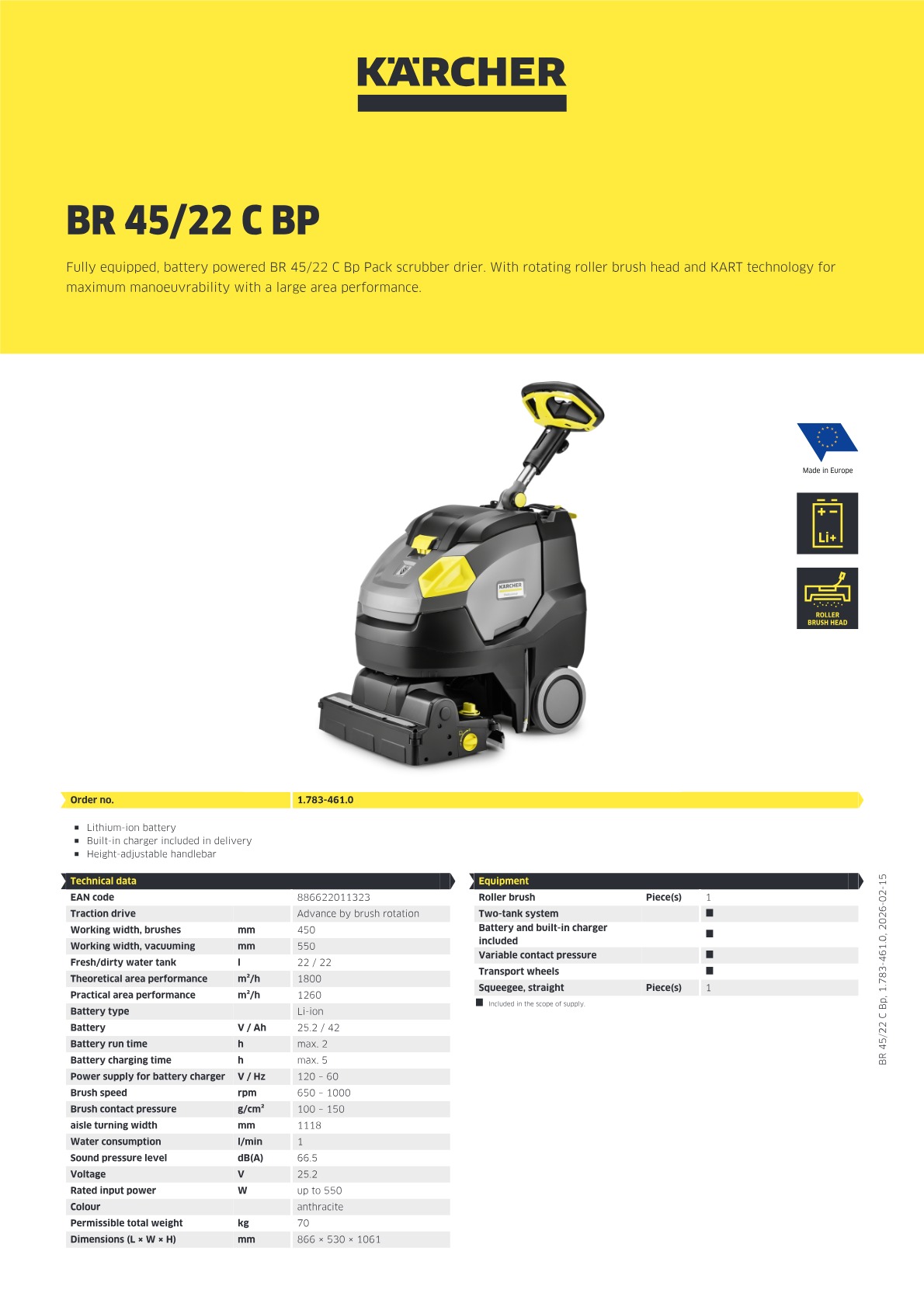 Product information