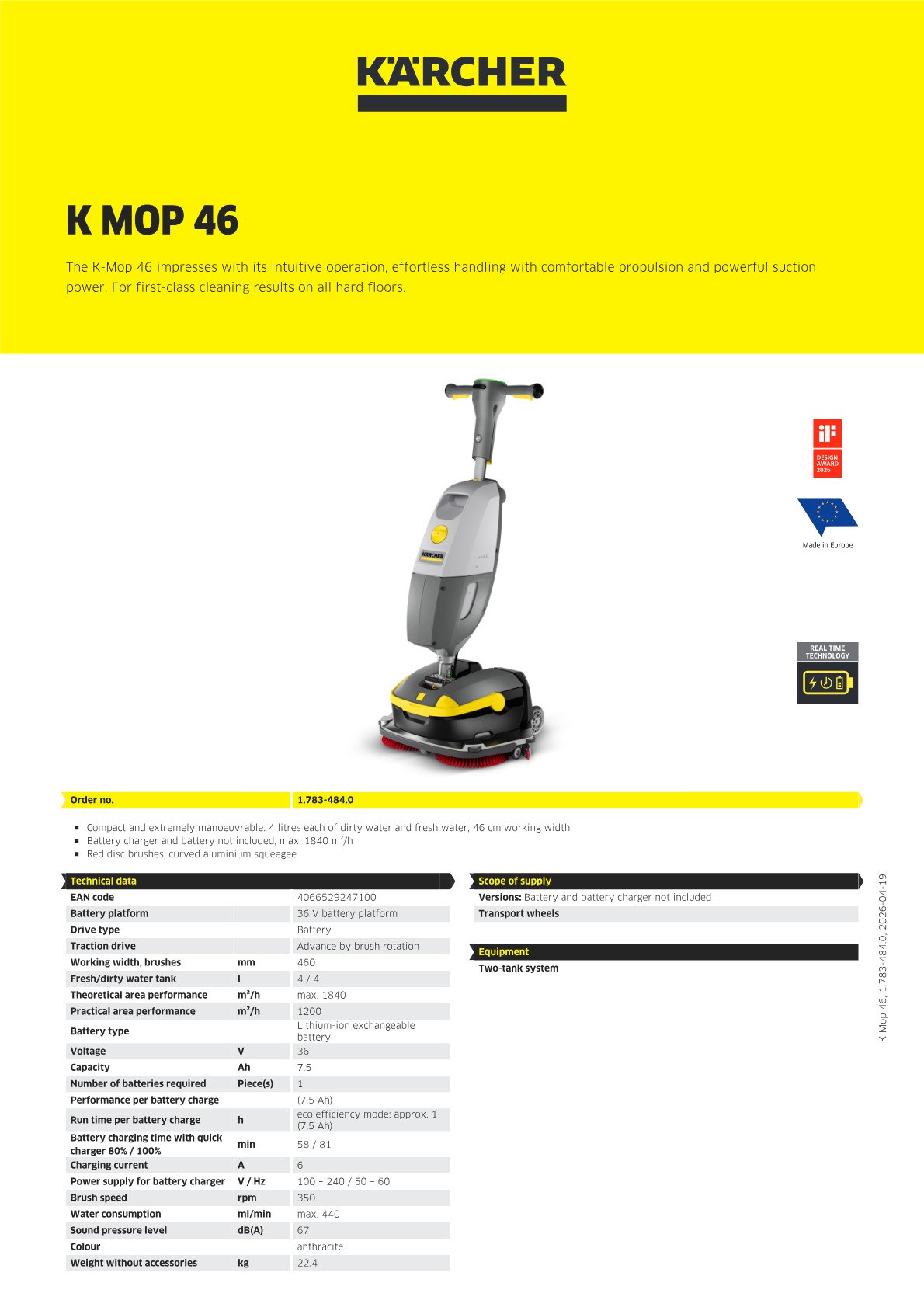 Product information