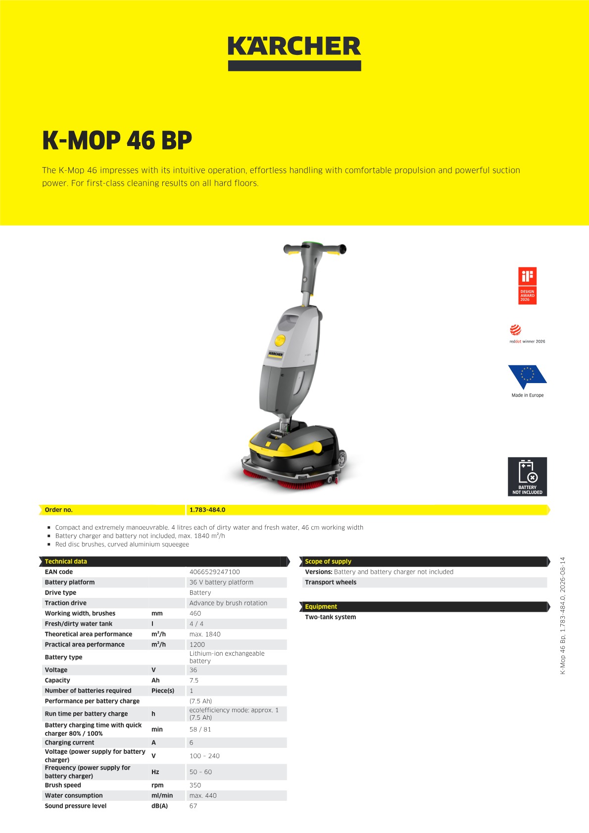 Product information