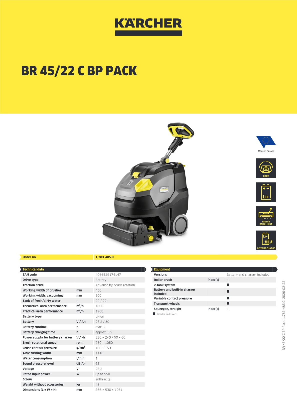 Product information