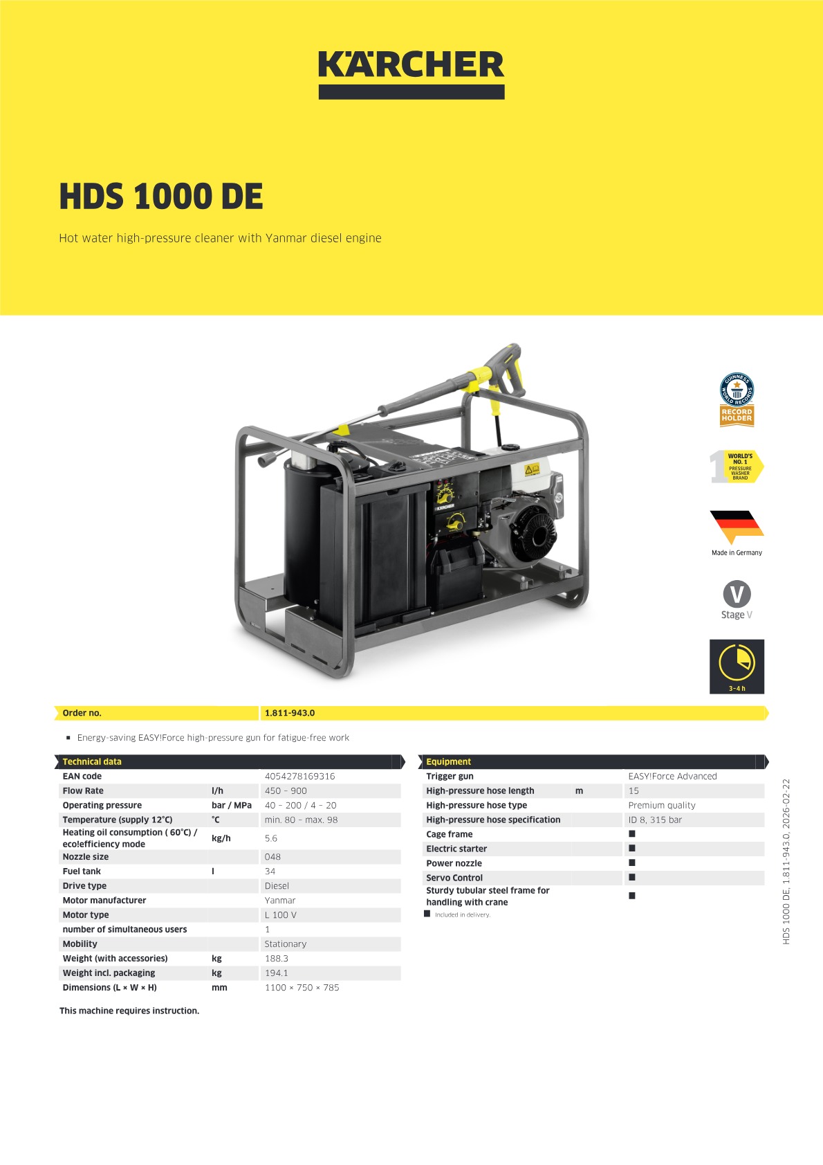 Product information