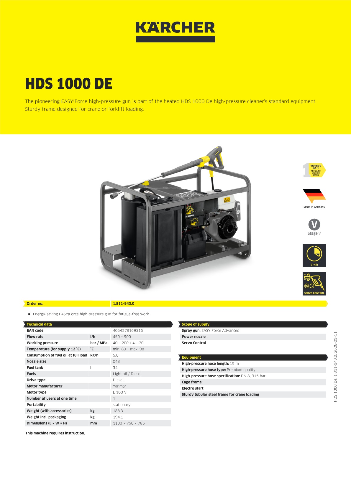 Product information