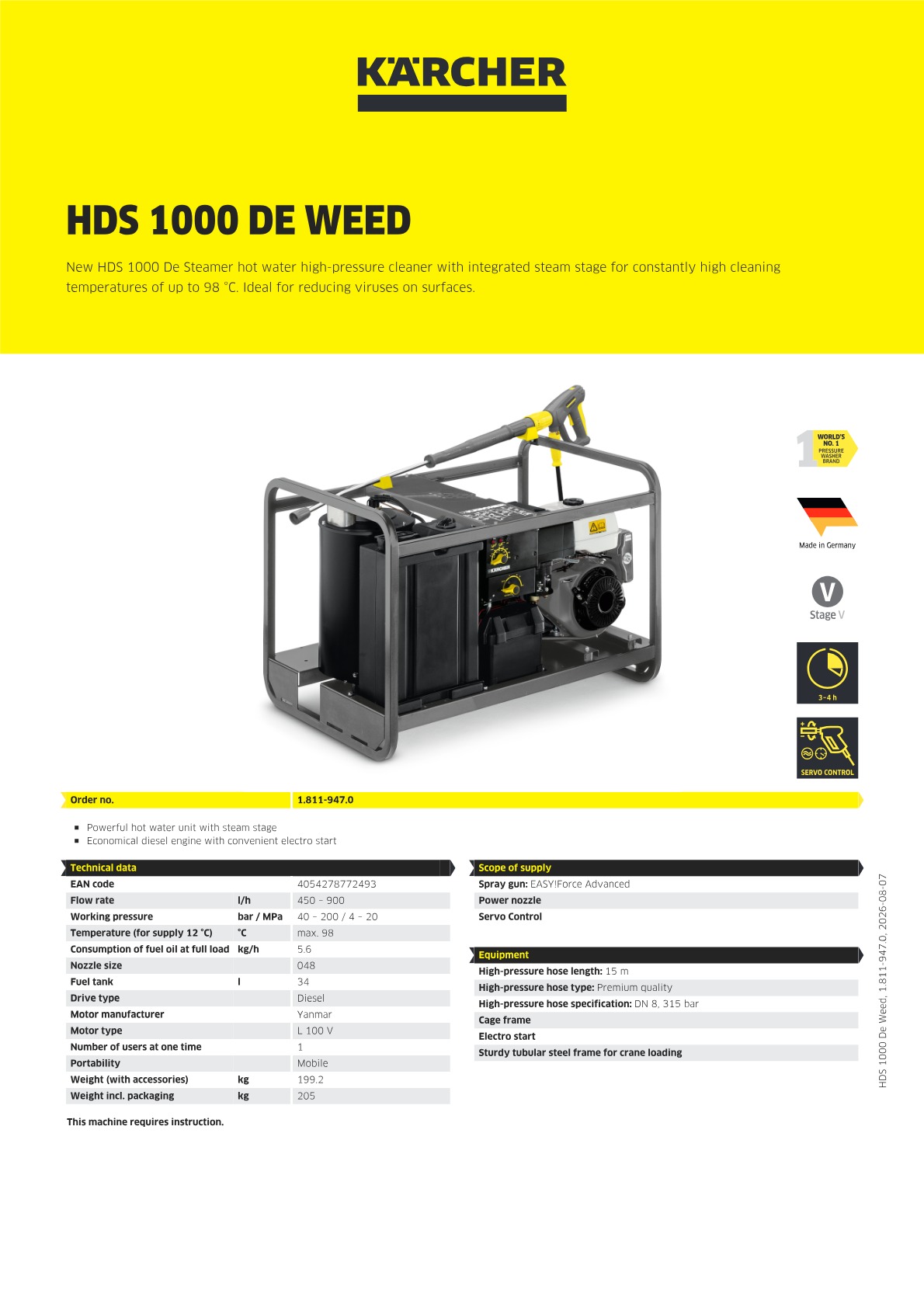 Product information