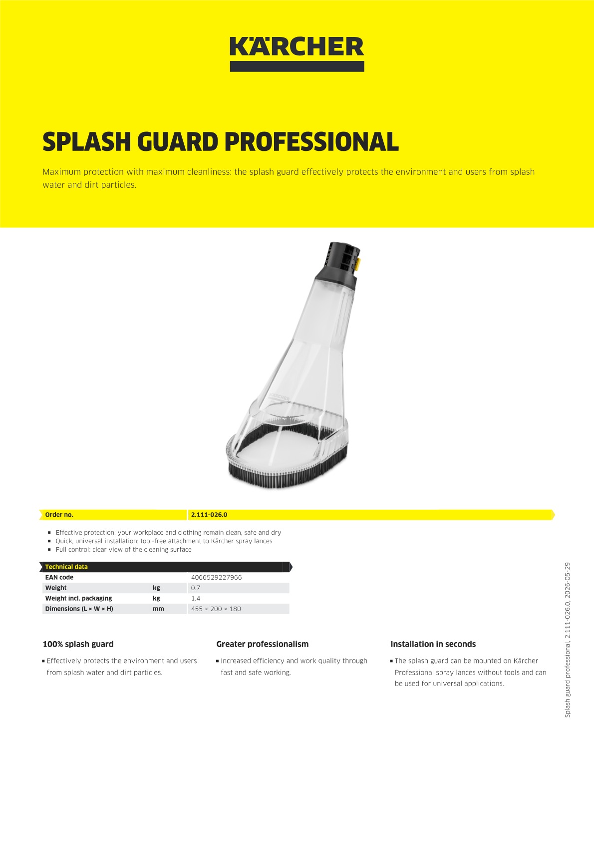 Product information