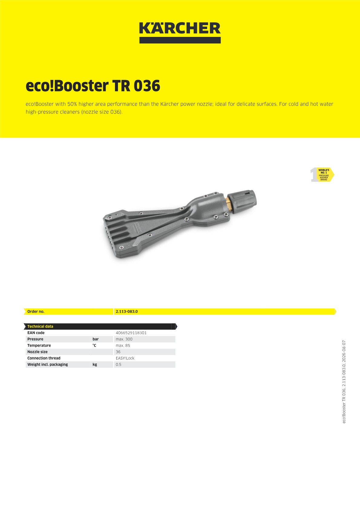 Product information