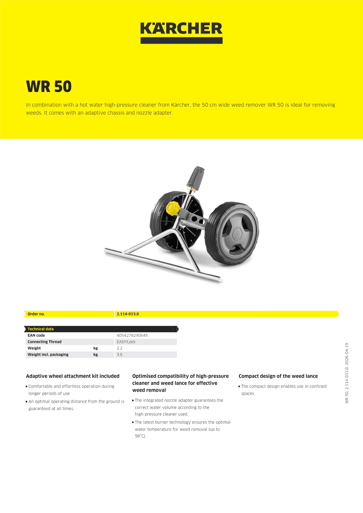 Product information