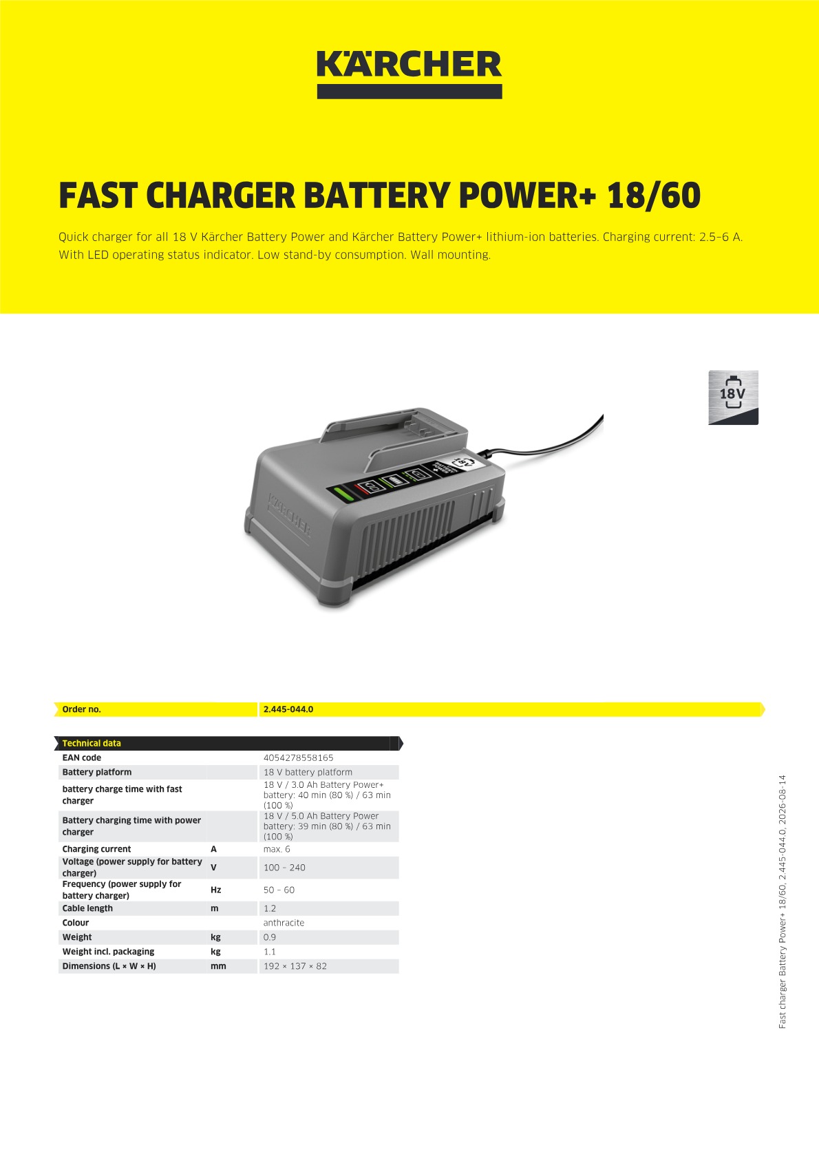 Product information