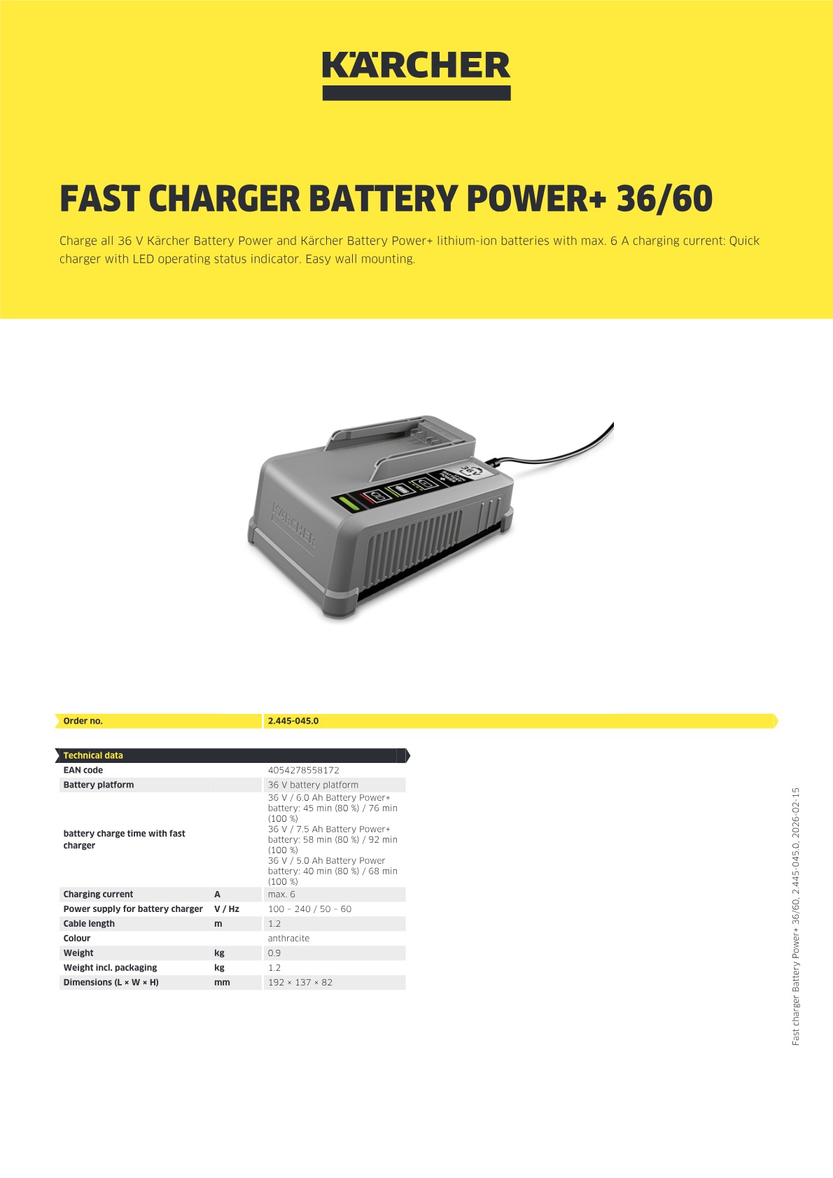 Product information