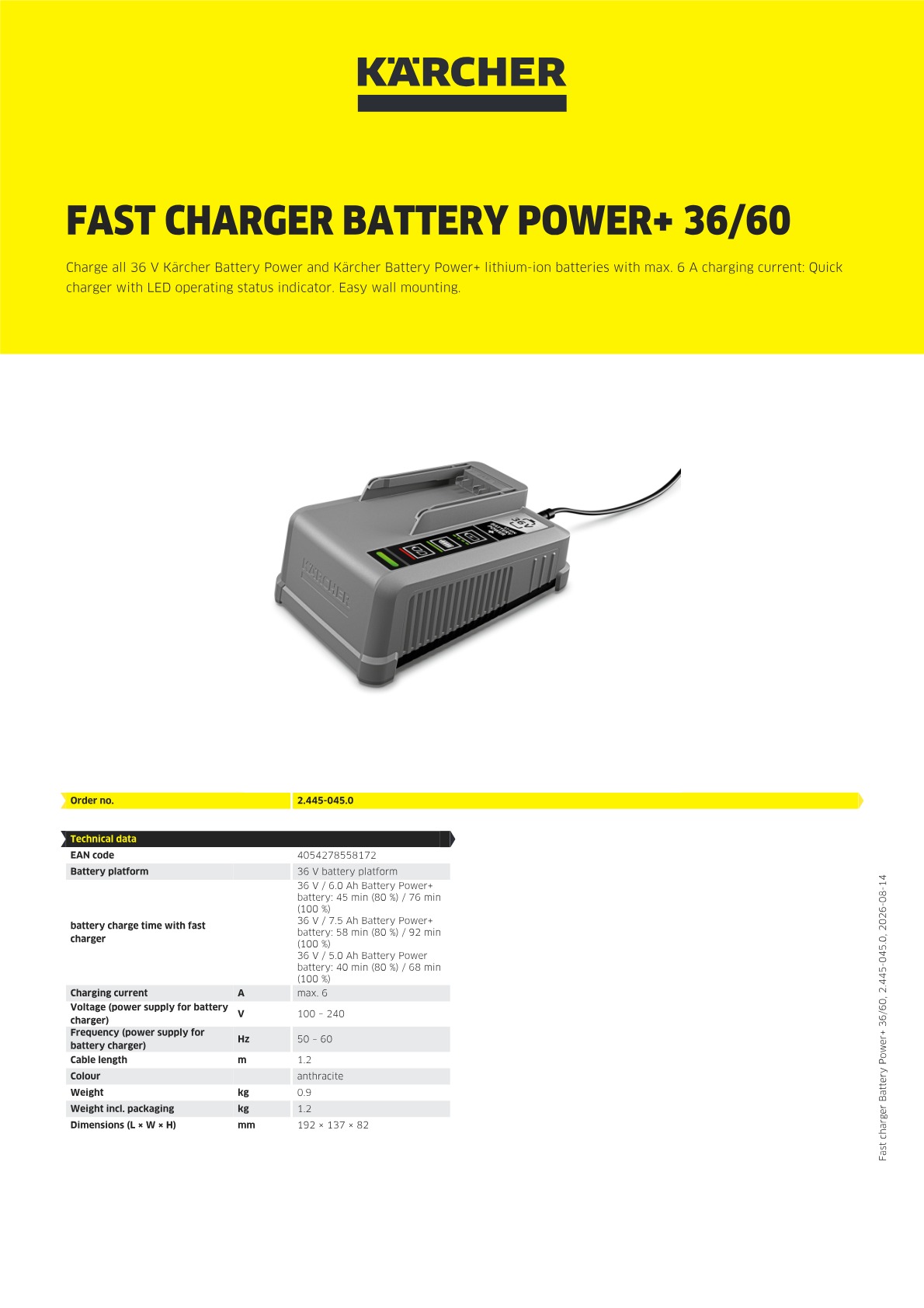 Product information