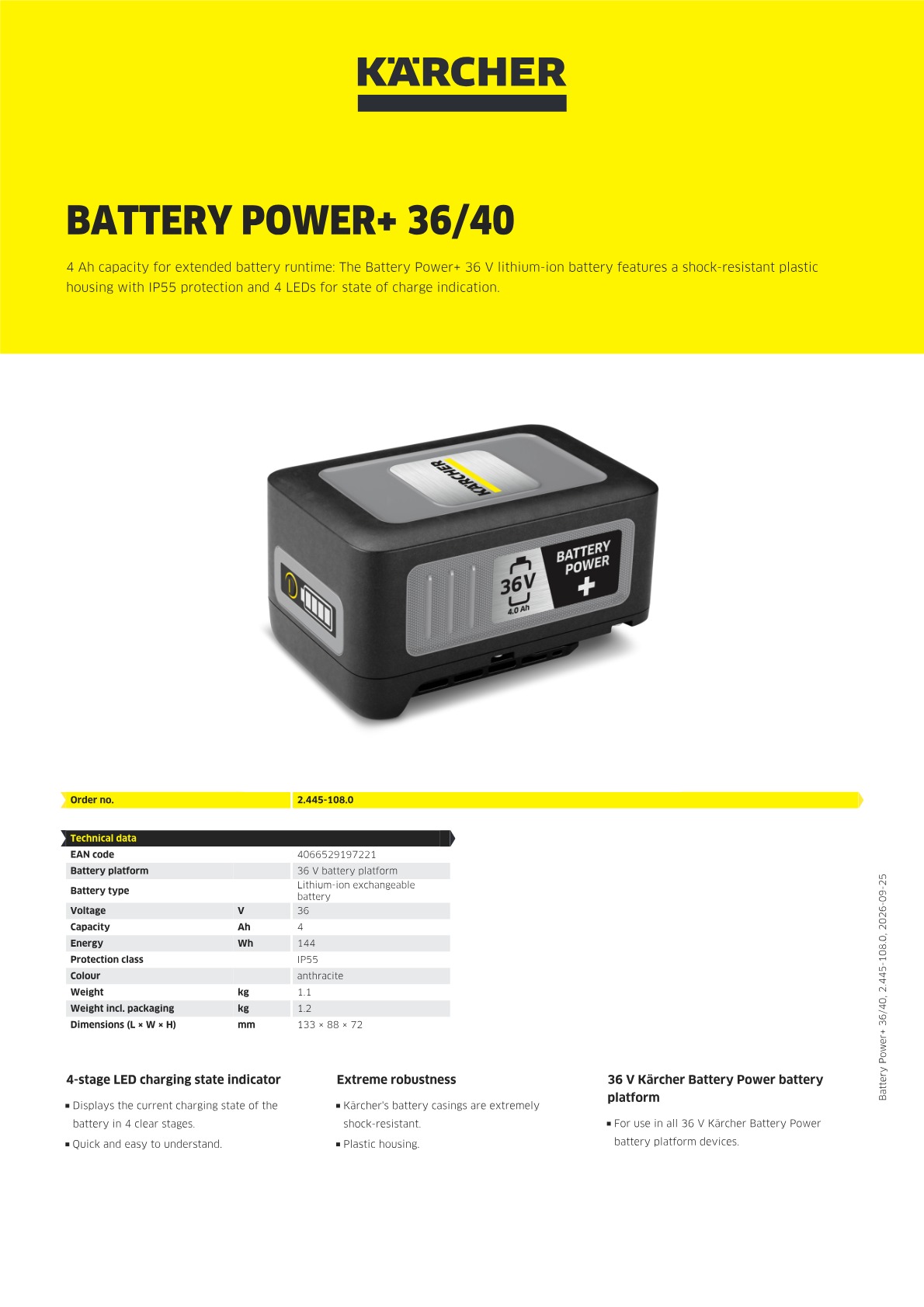 Product information