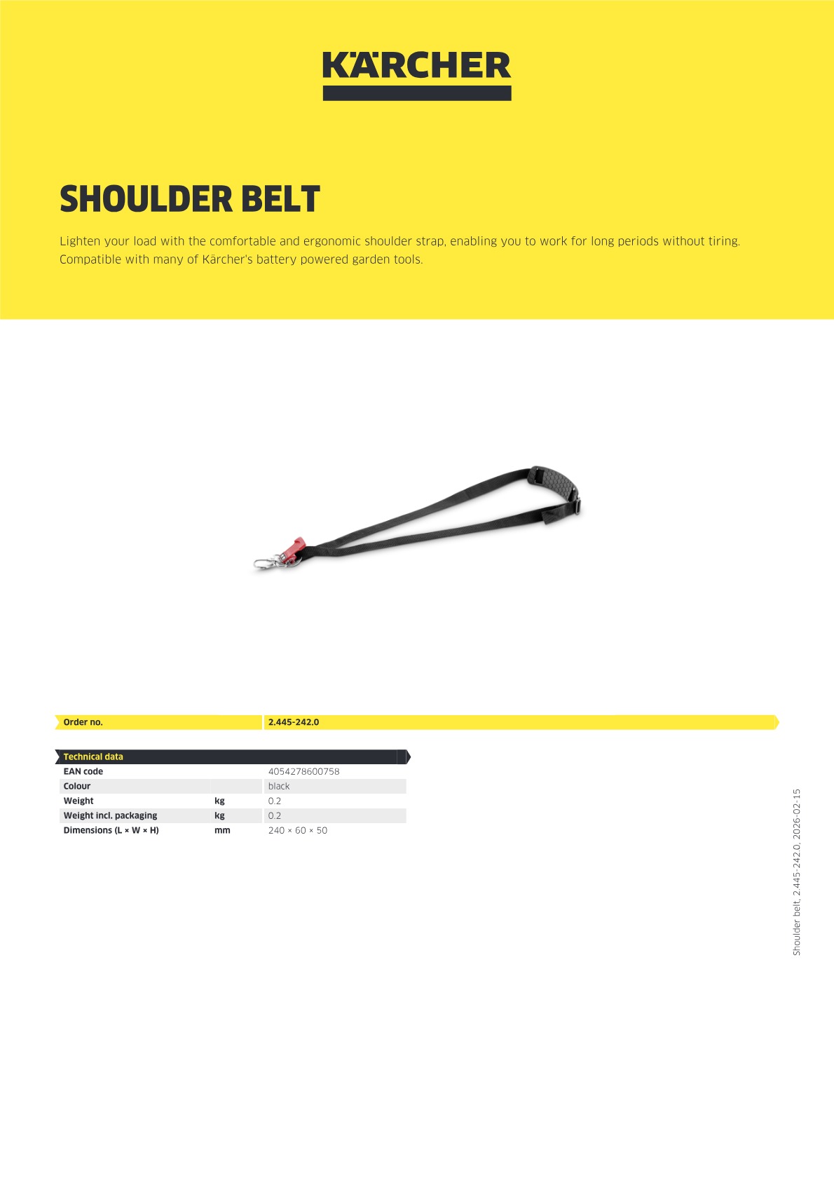 Product information