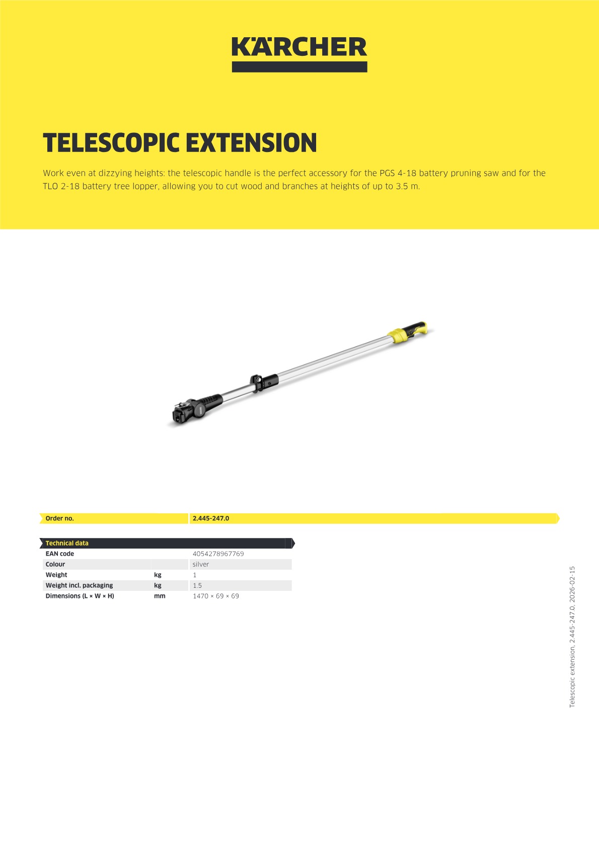 Product information