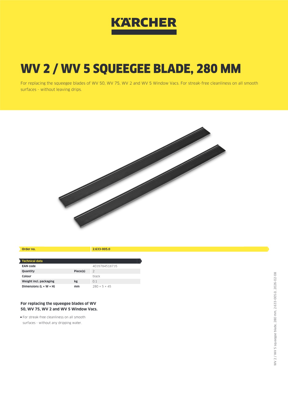 Product information