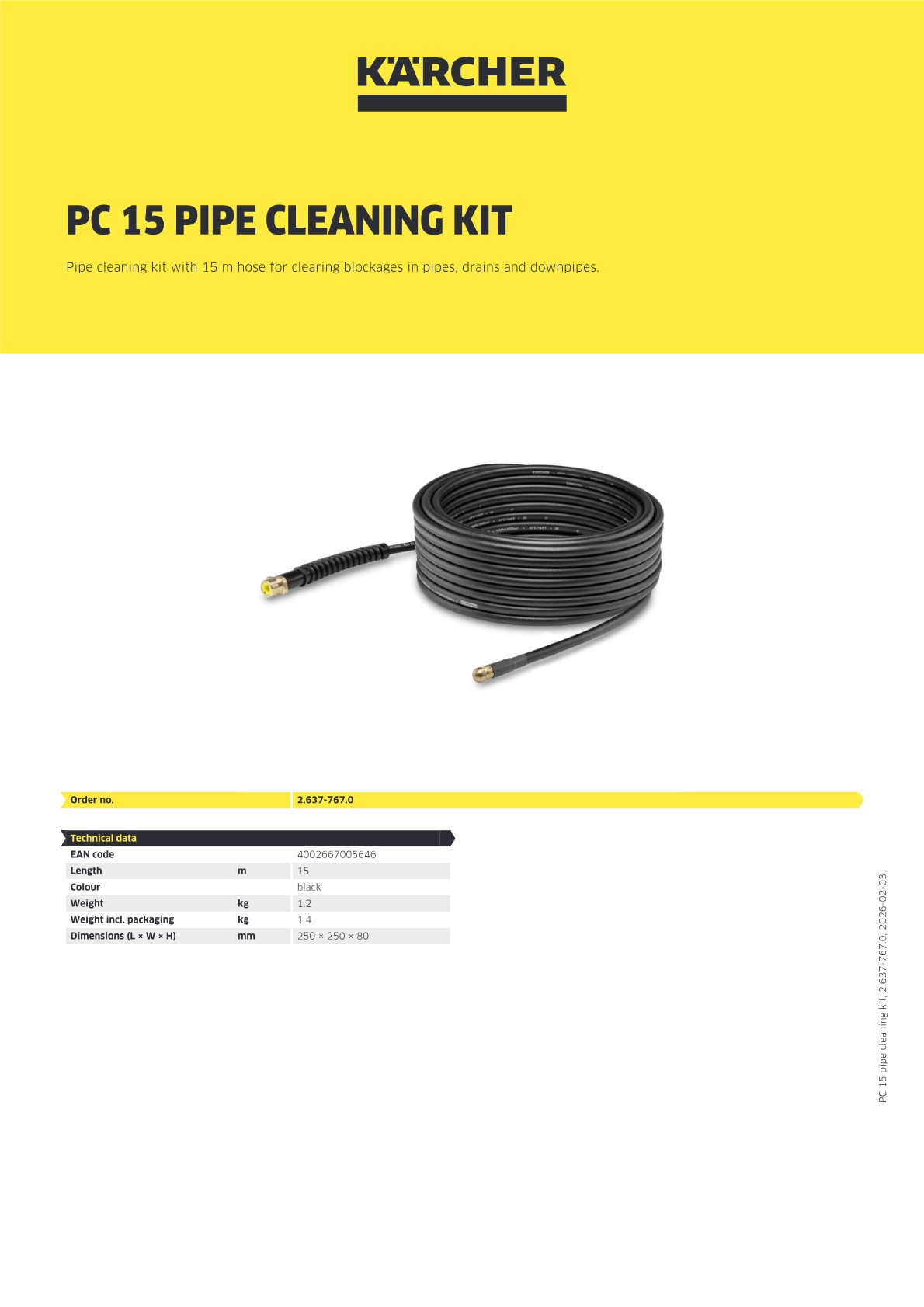 Product information