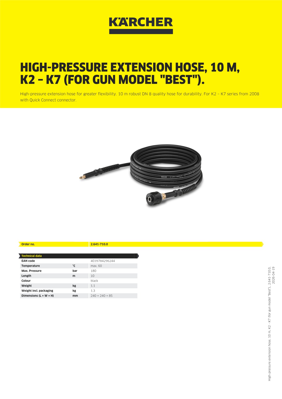 Product information