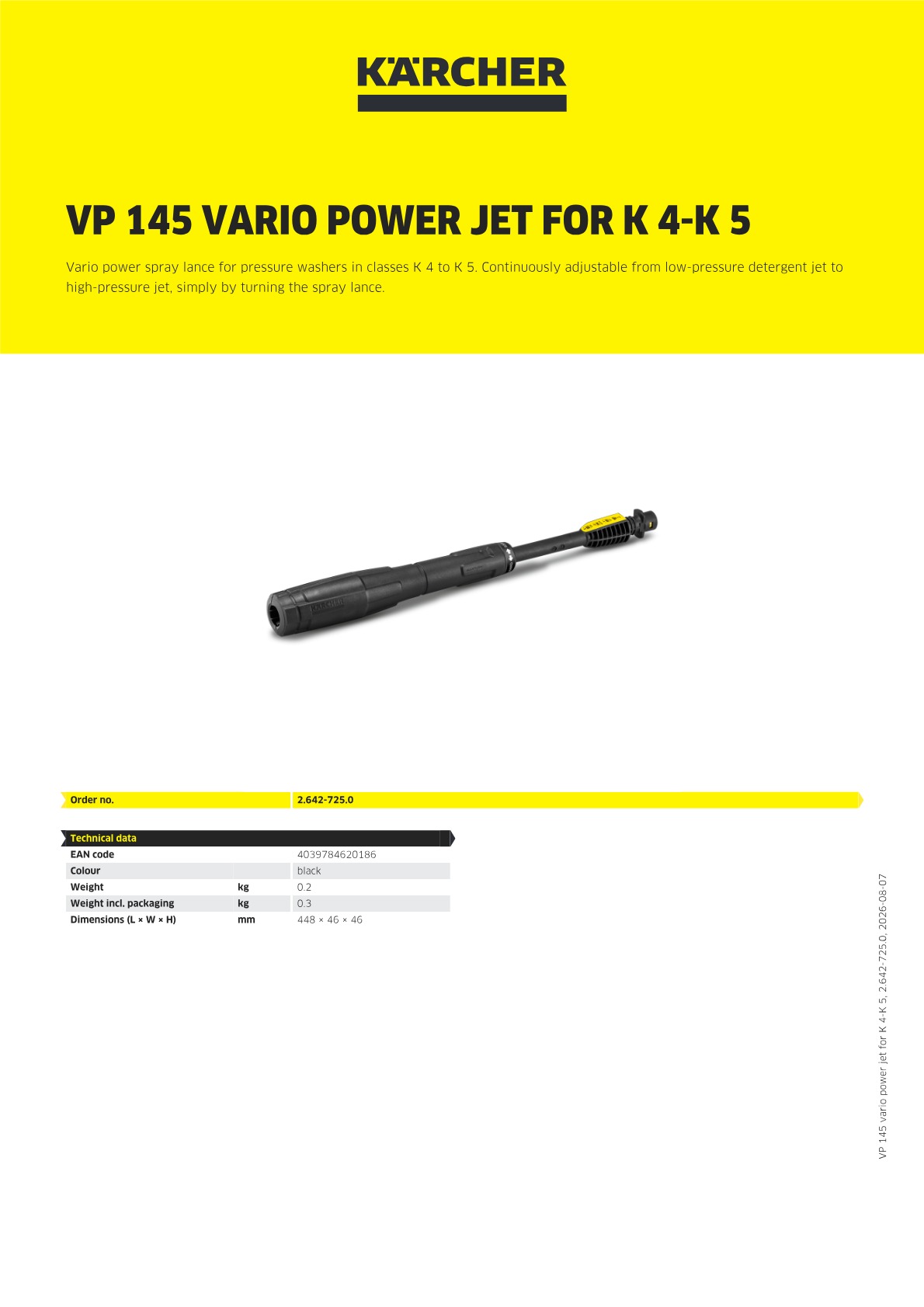 Product information