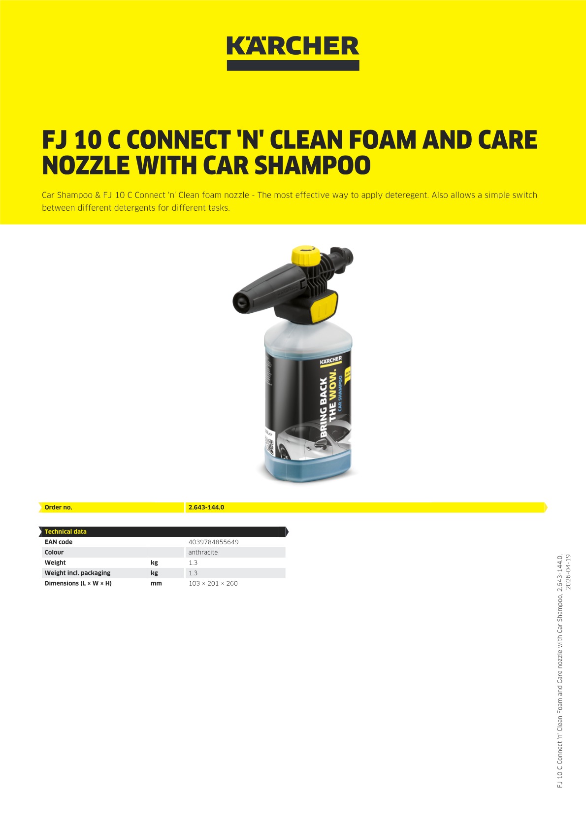 Product information