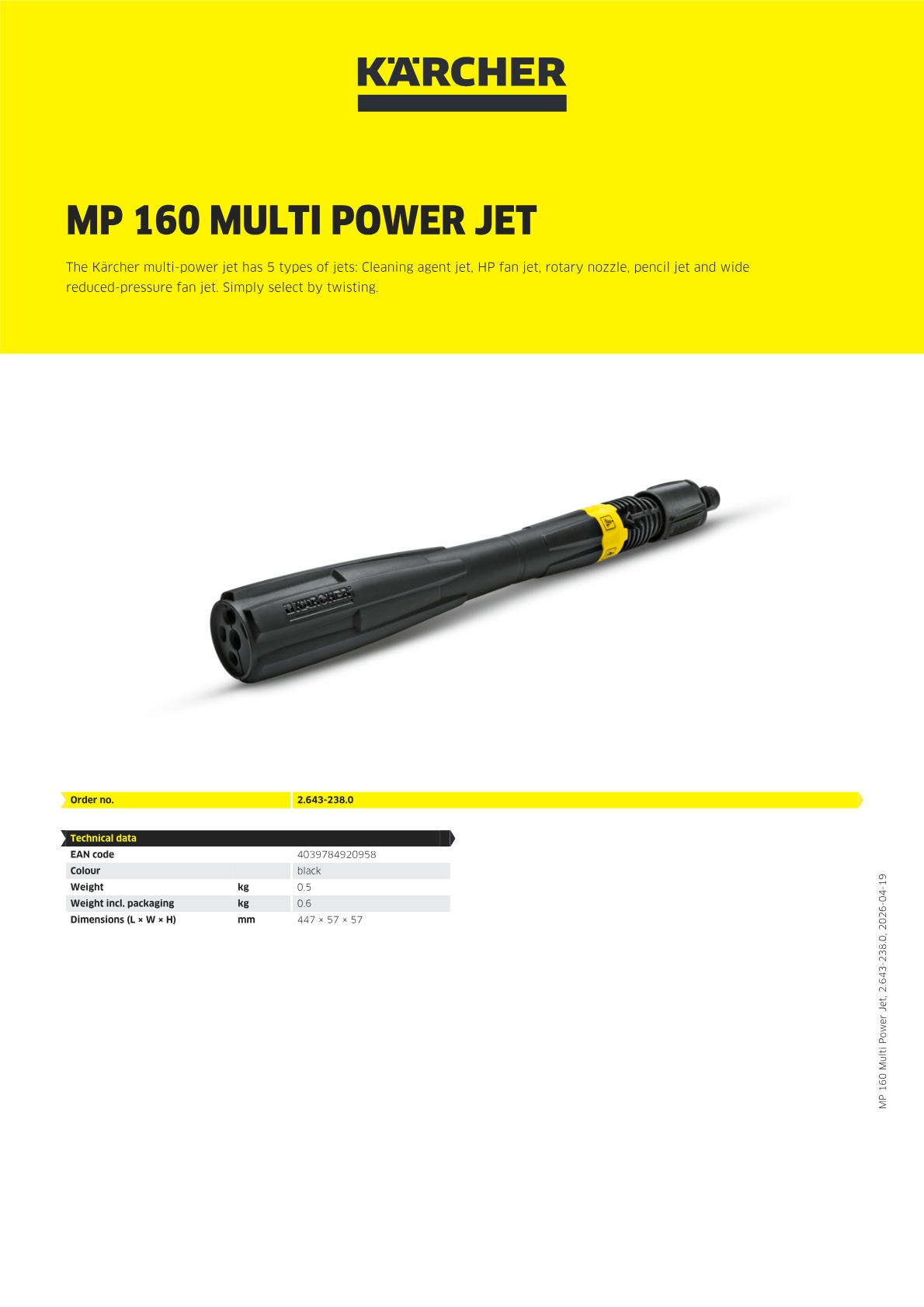 Product information