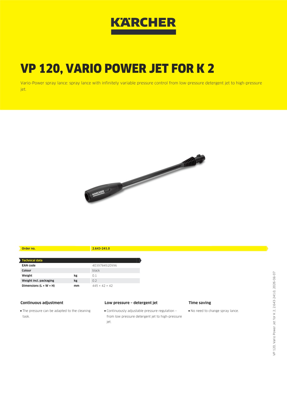 Product information