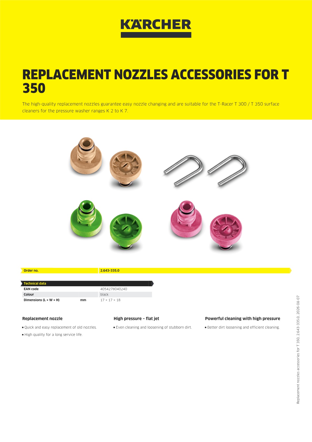 Product information