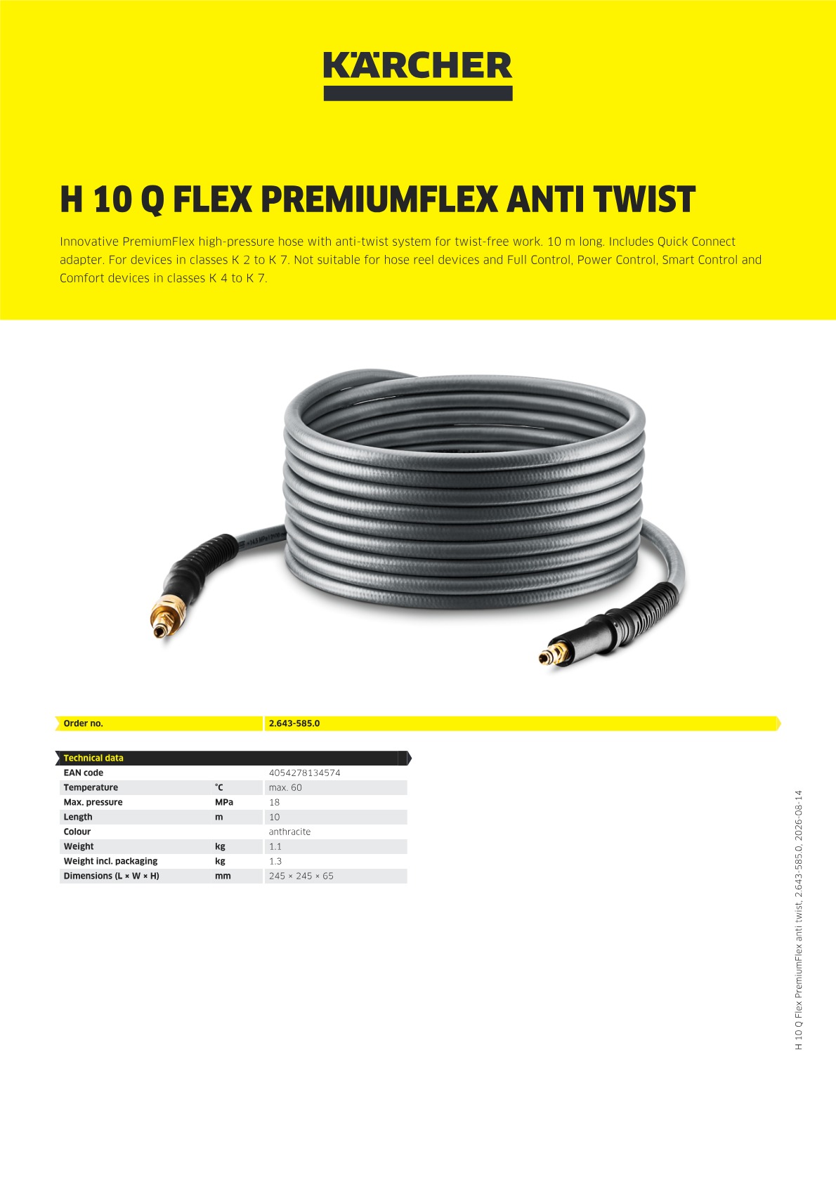 Product information
