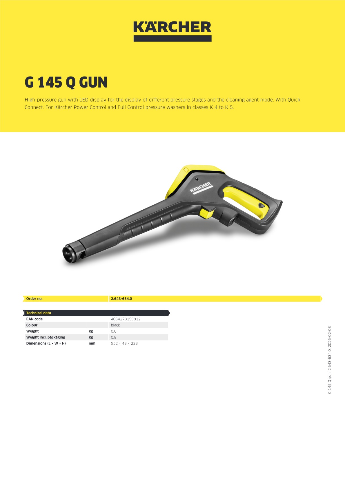 Product information