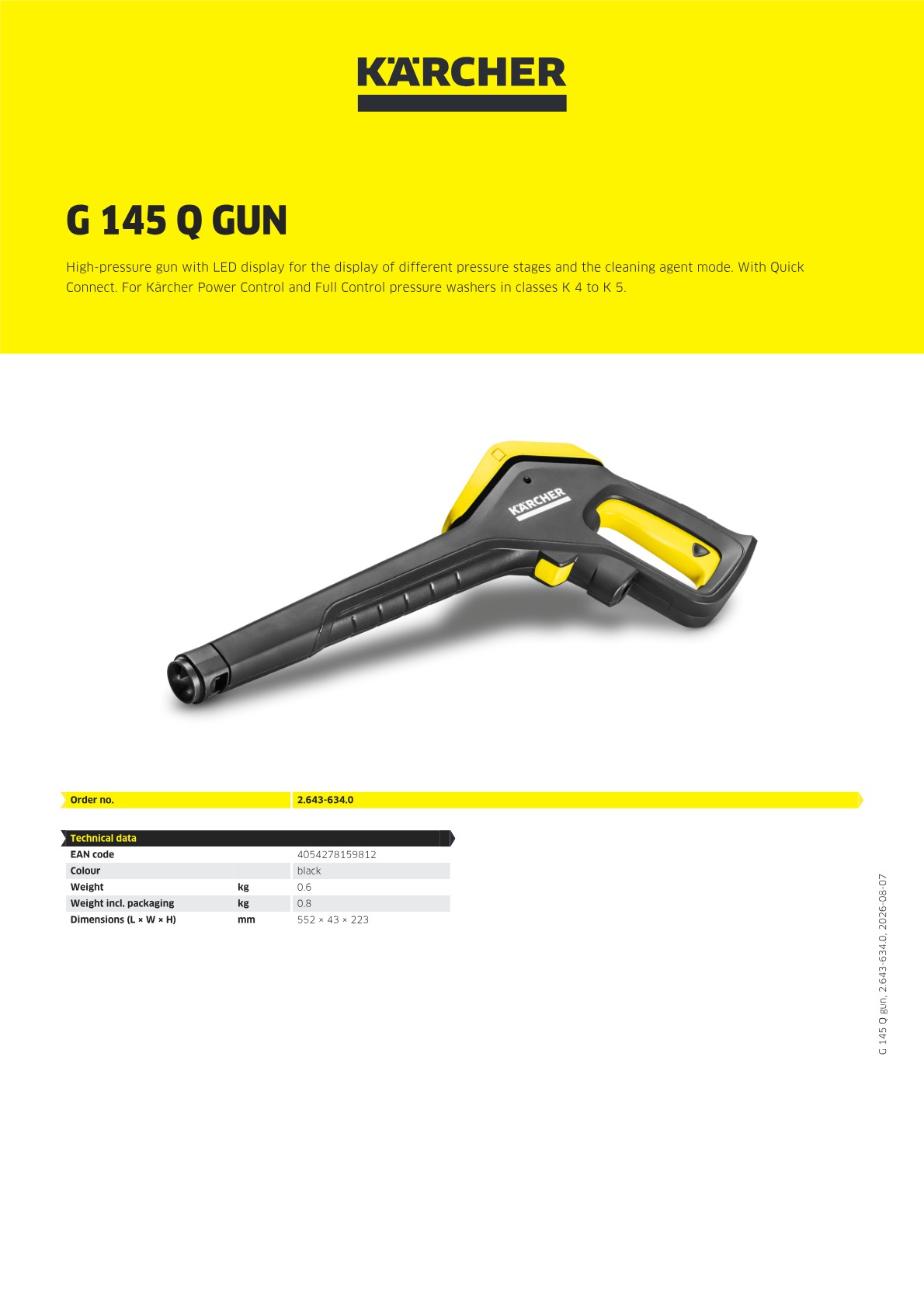 Product information