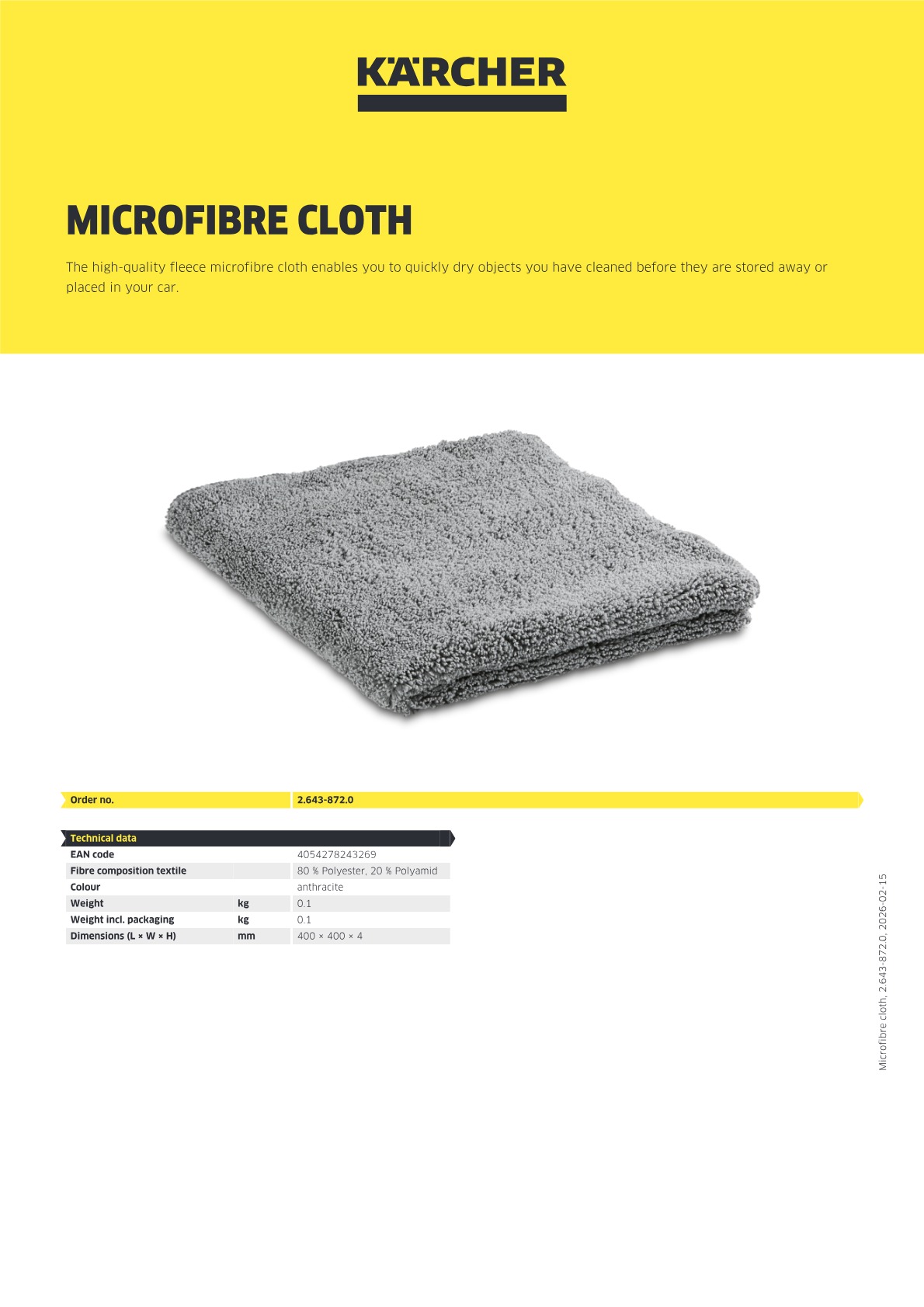 Product information