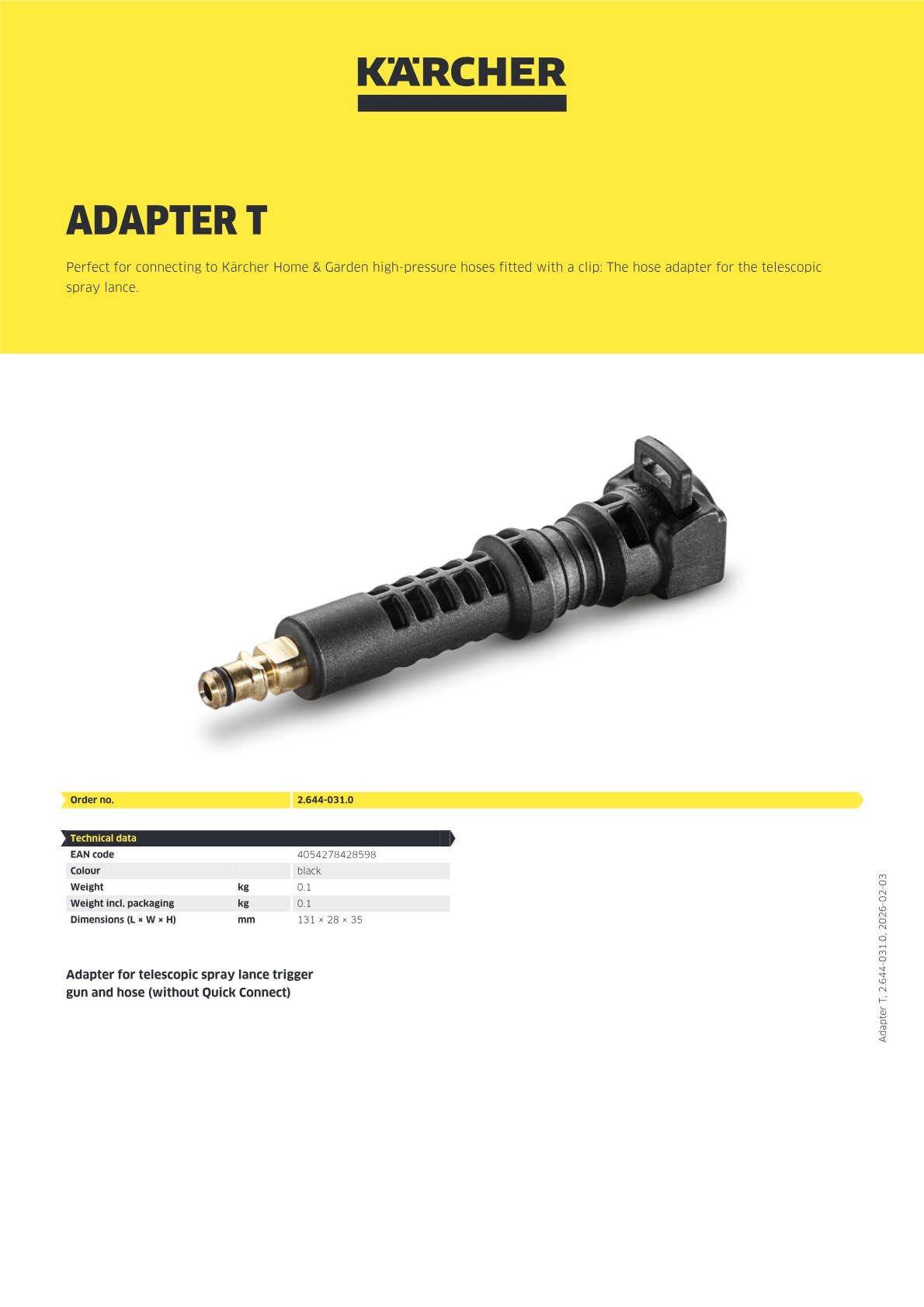 Product information