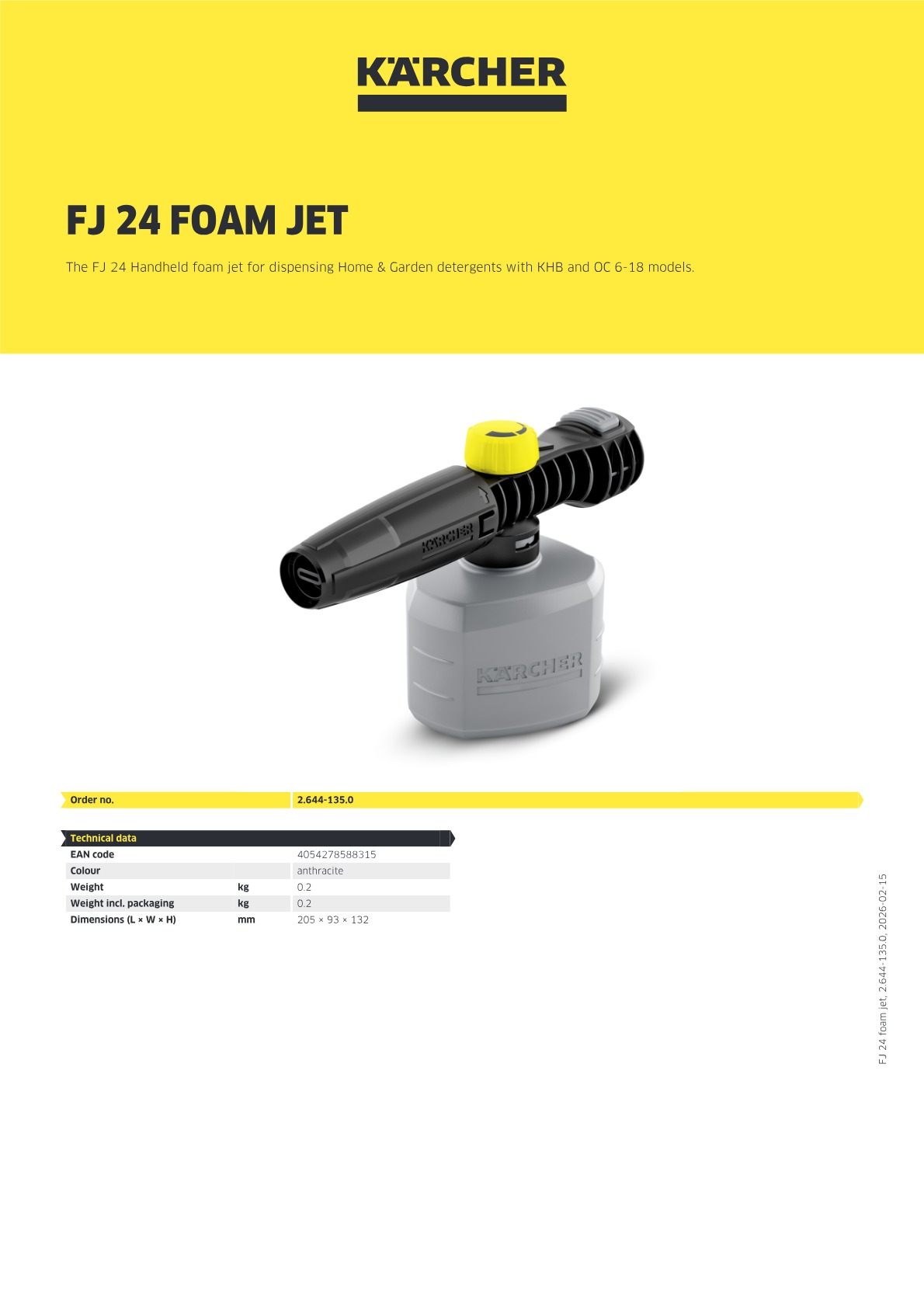 Product information