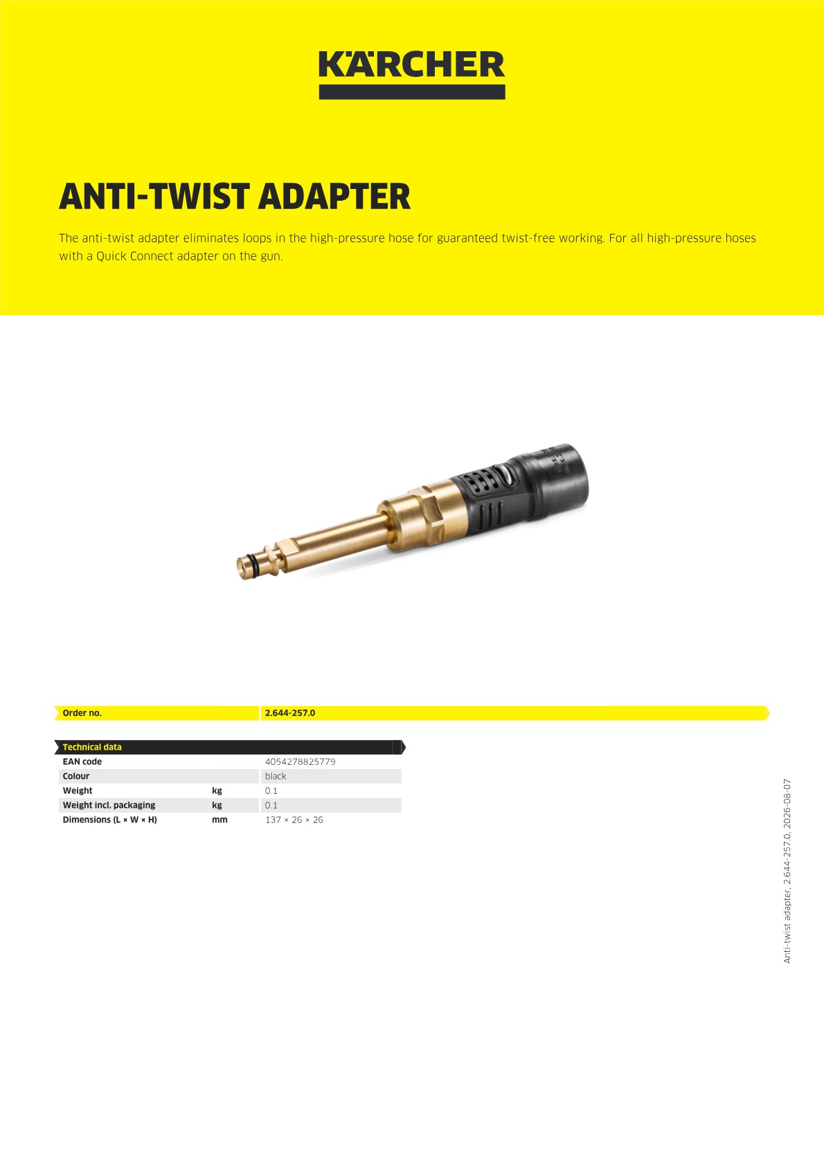 Product information