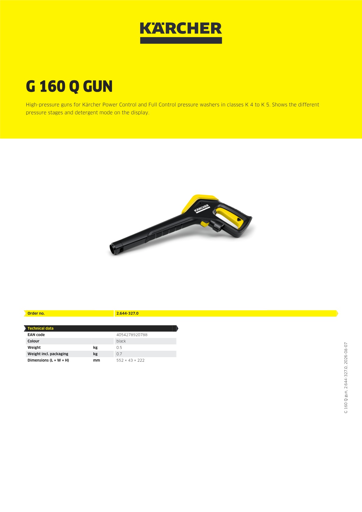 Product information
