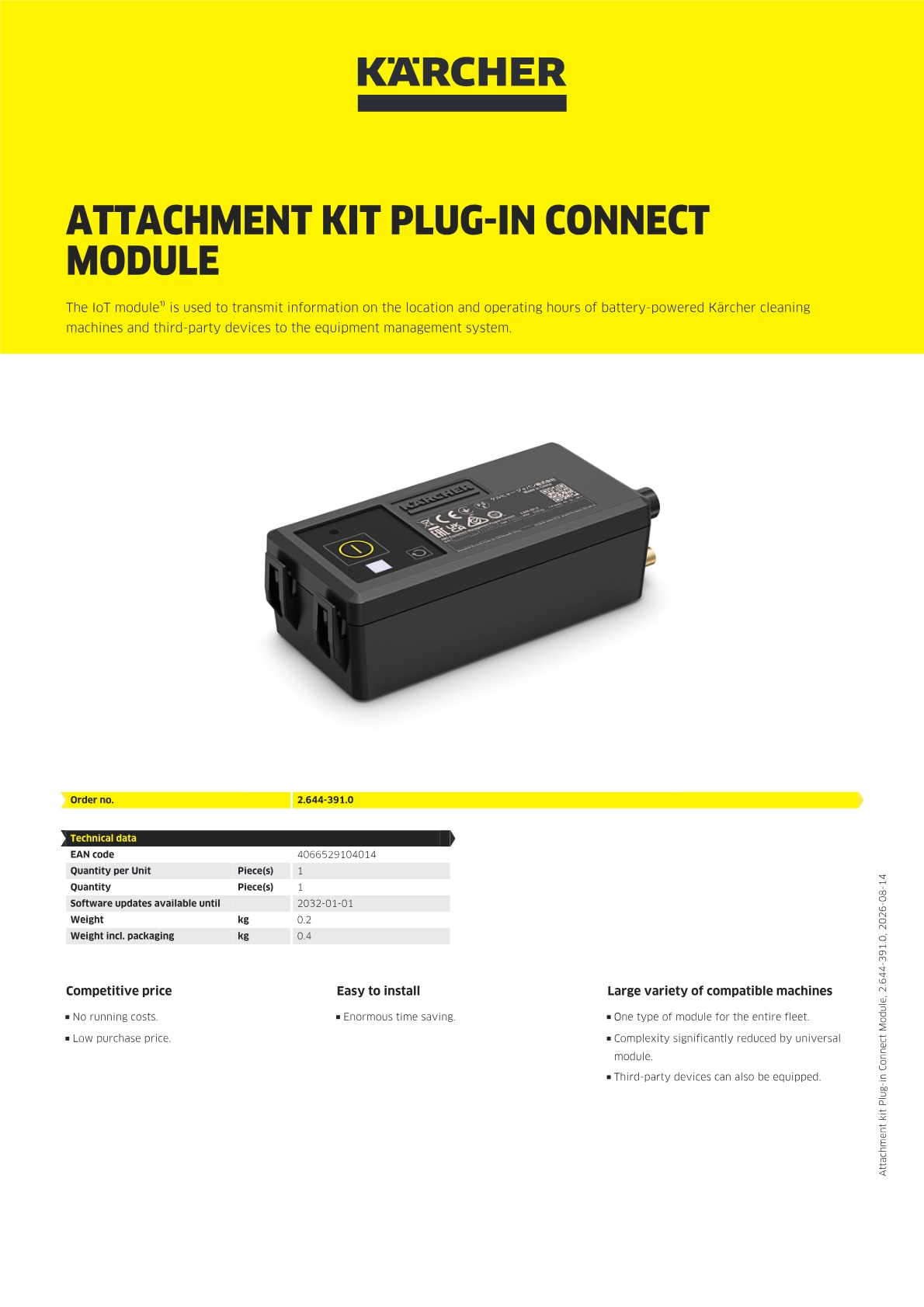 Product information