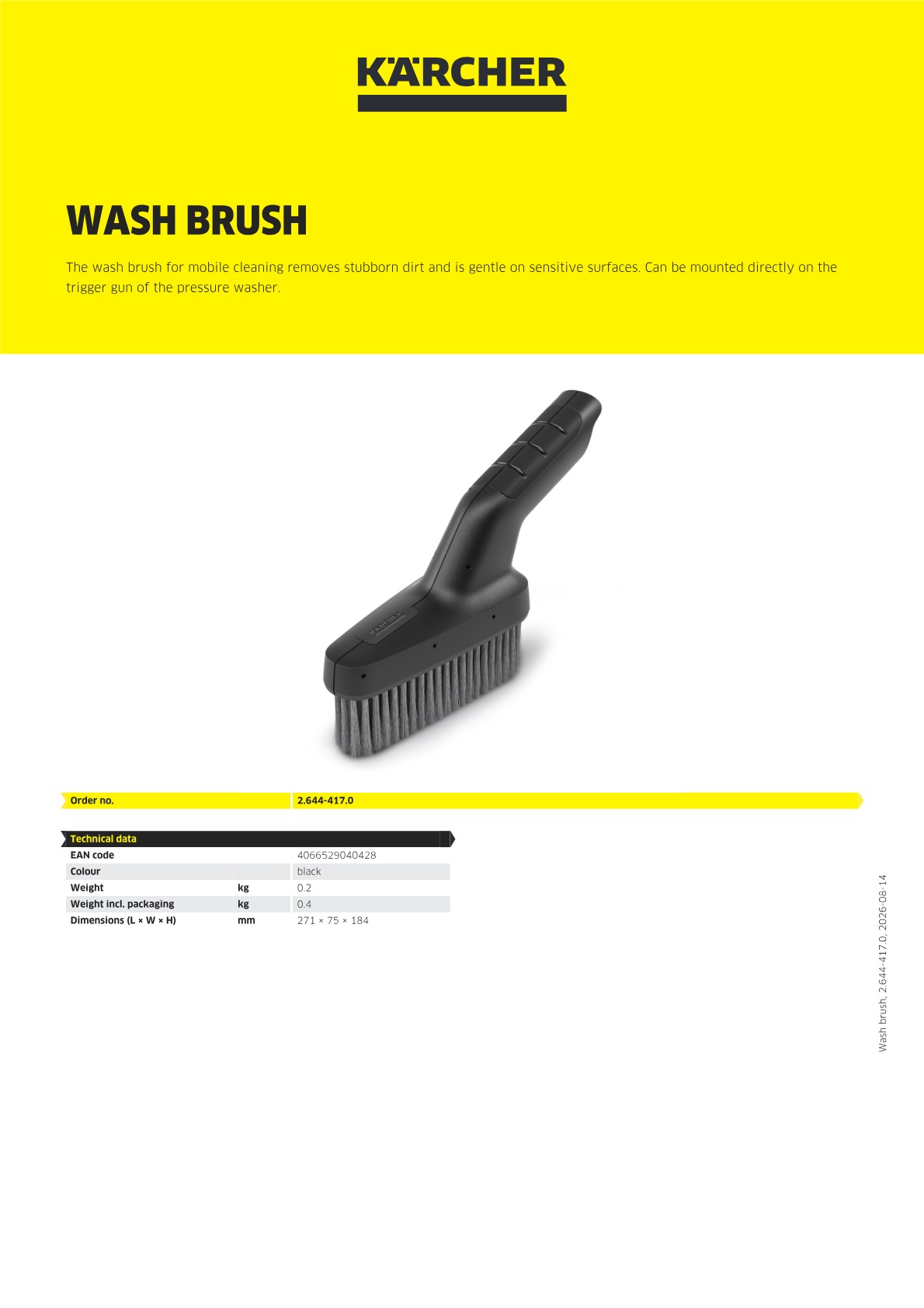 Product information