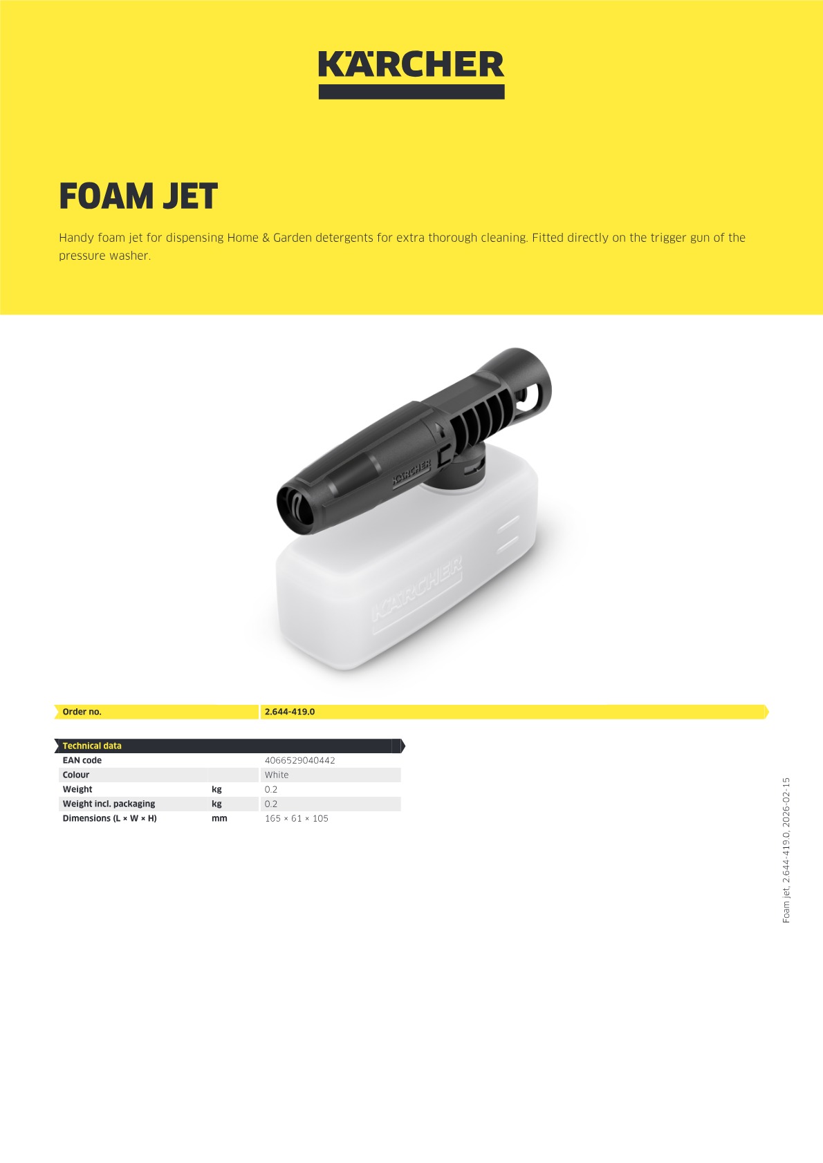 Product information