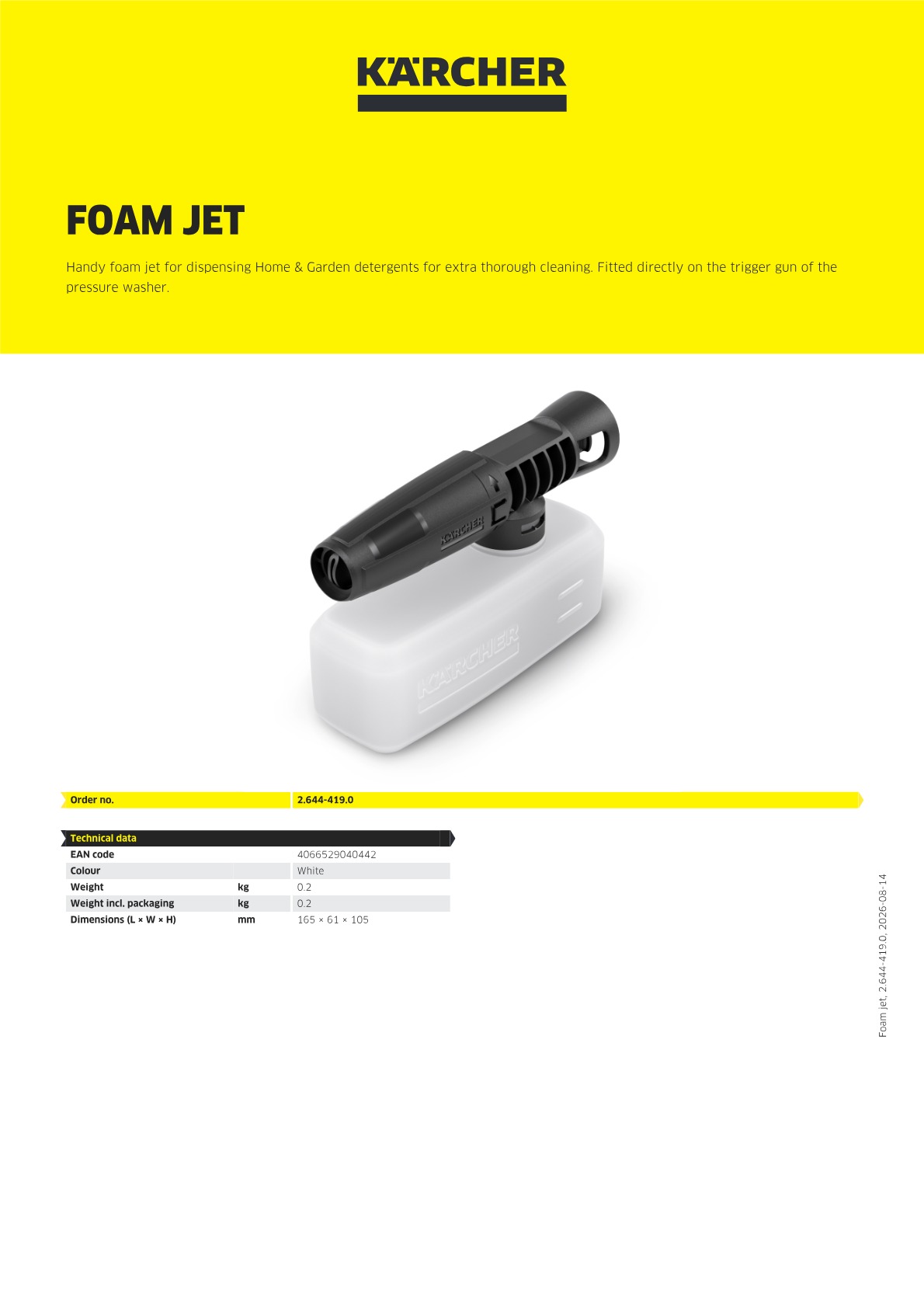 Product information