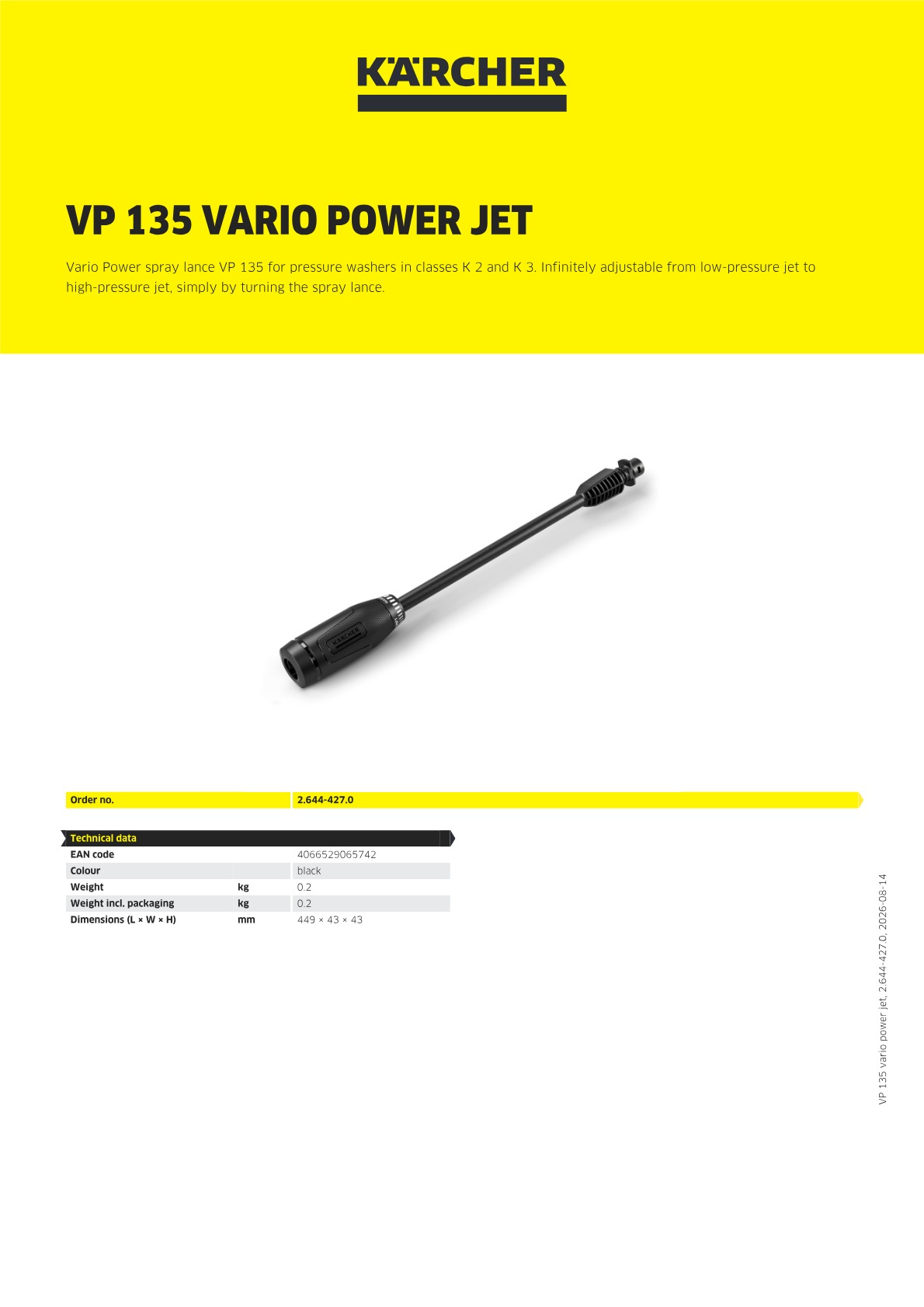 Product information