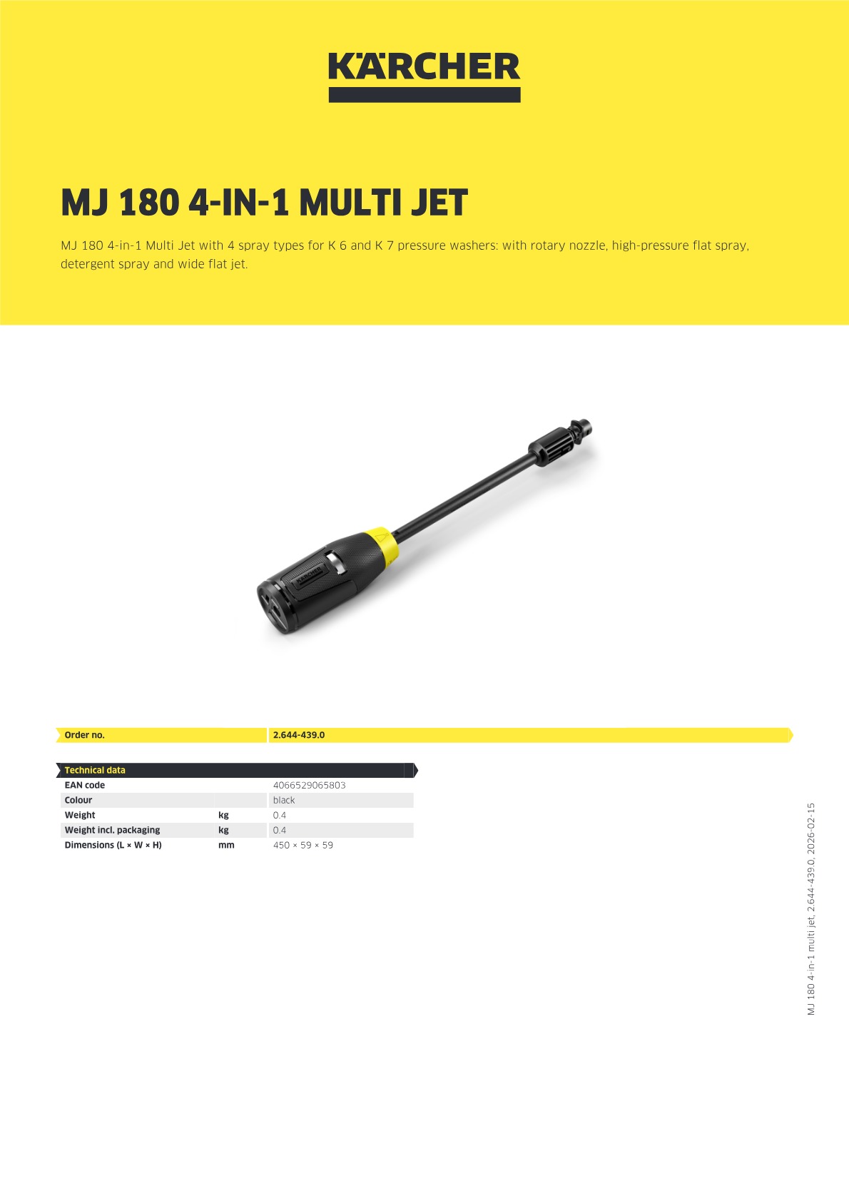 Product information