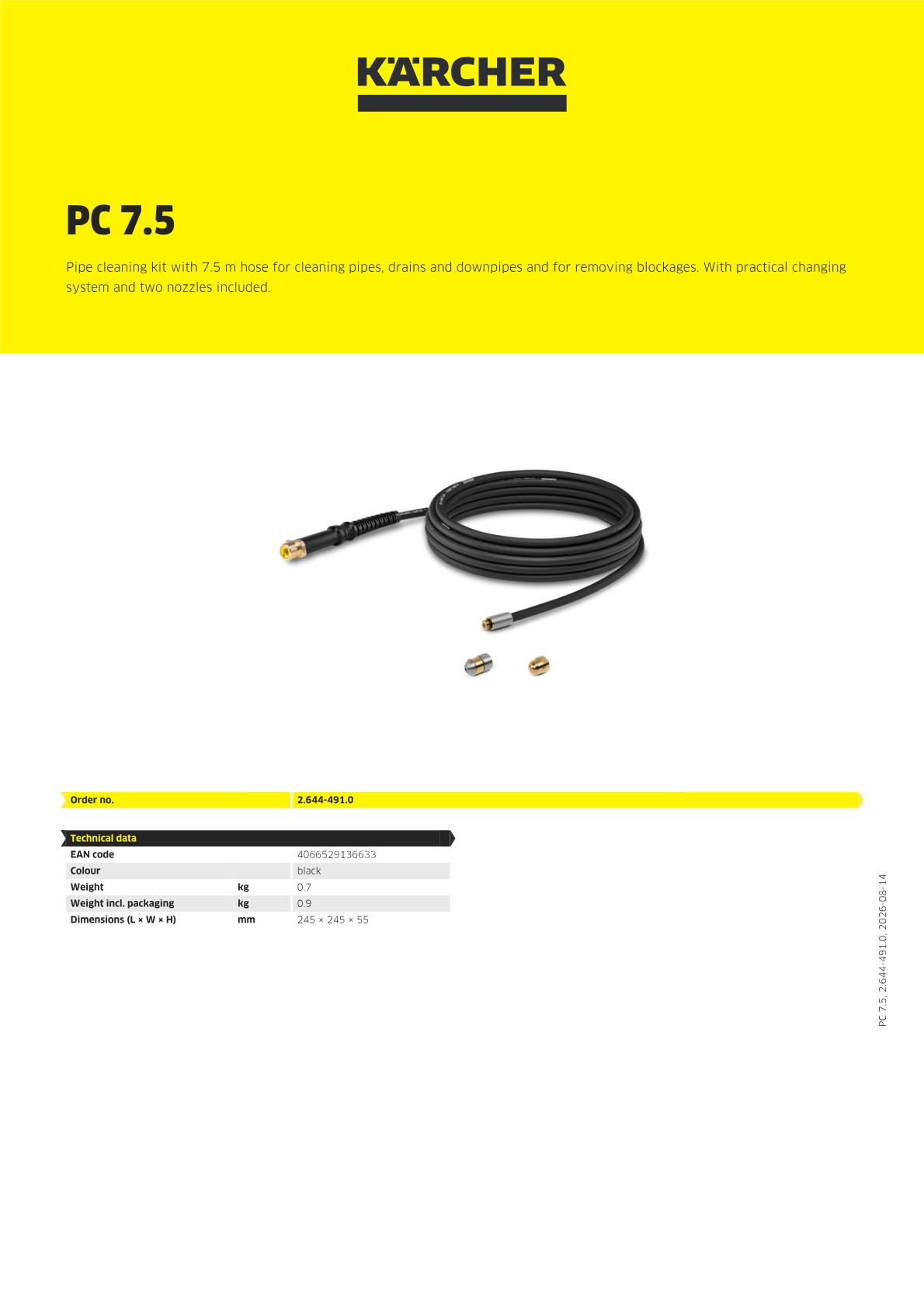 Product information