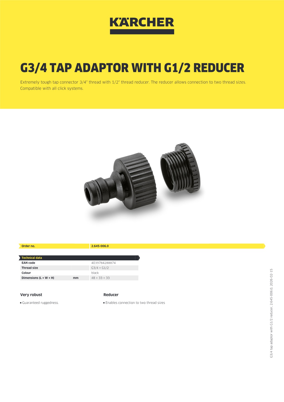 Product information