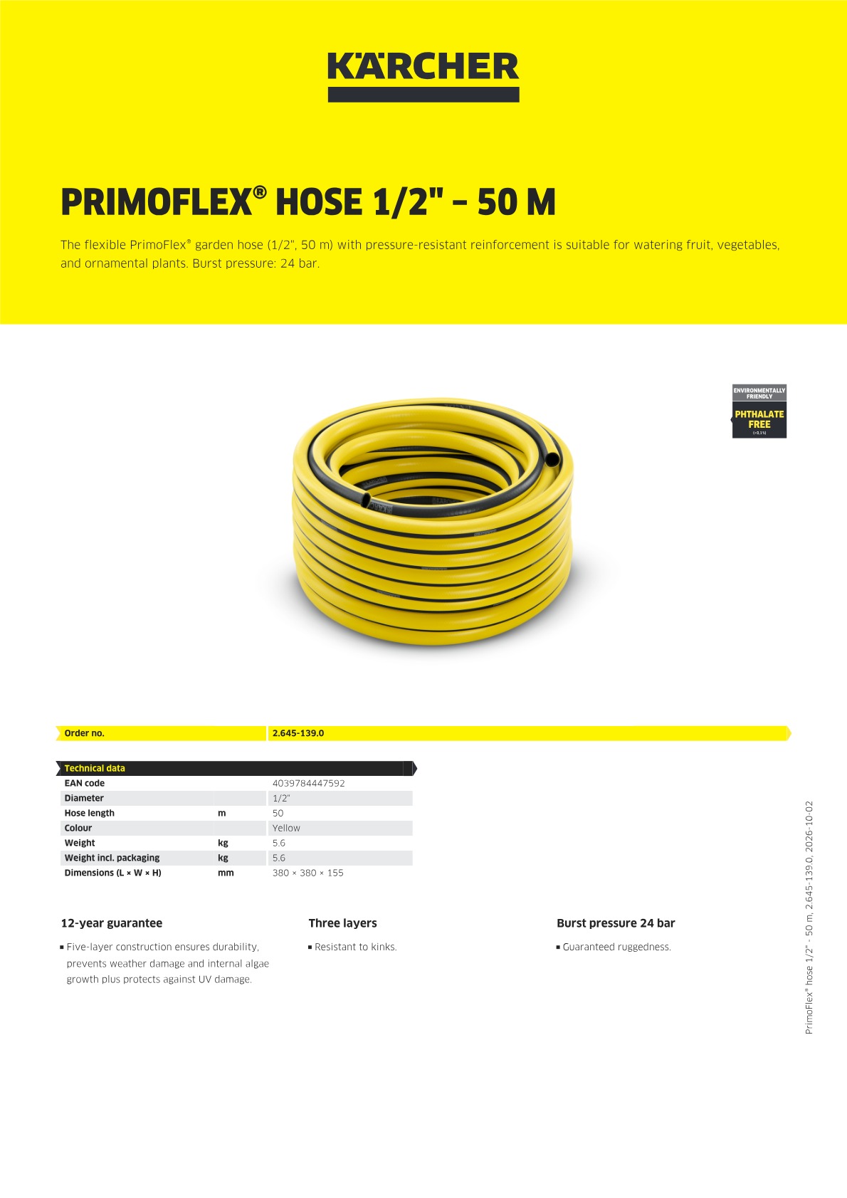 Product information