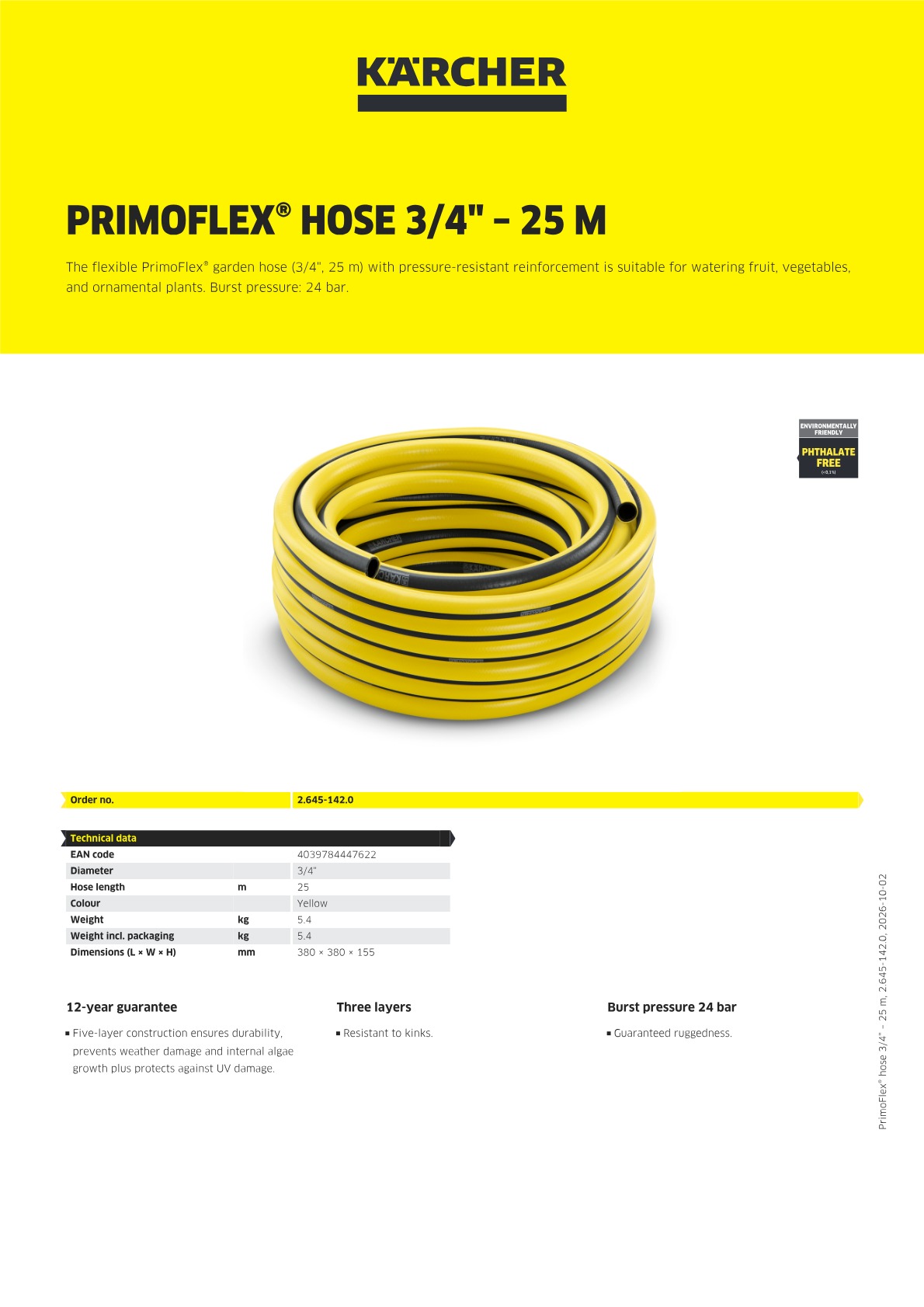 Product information