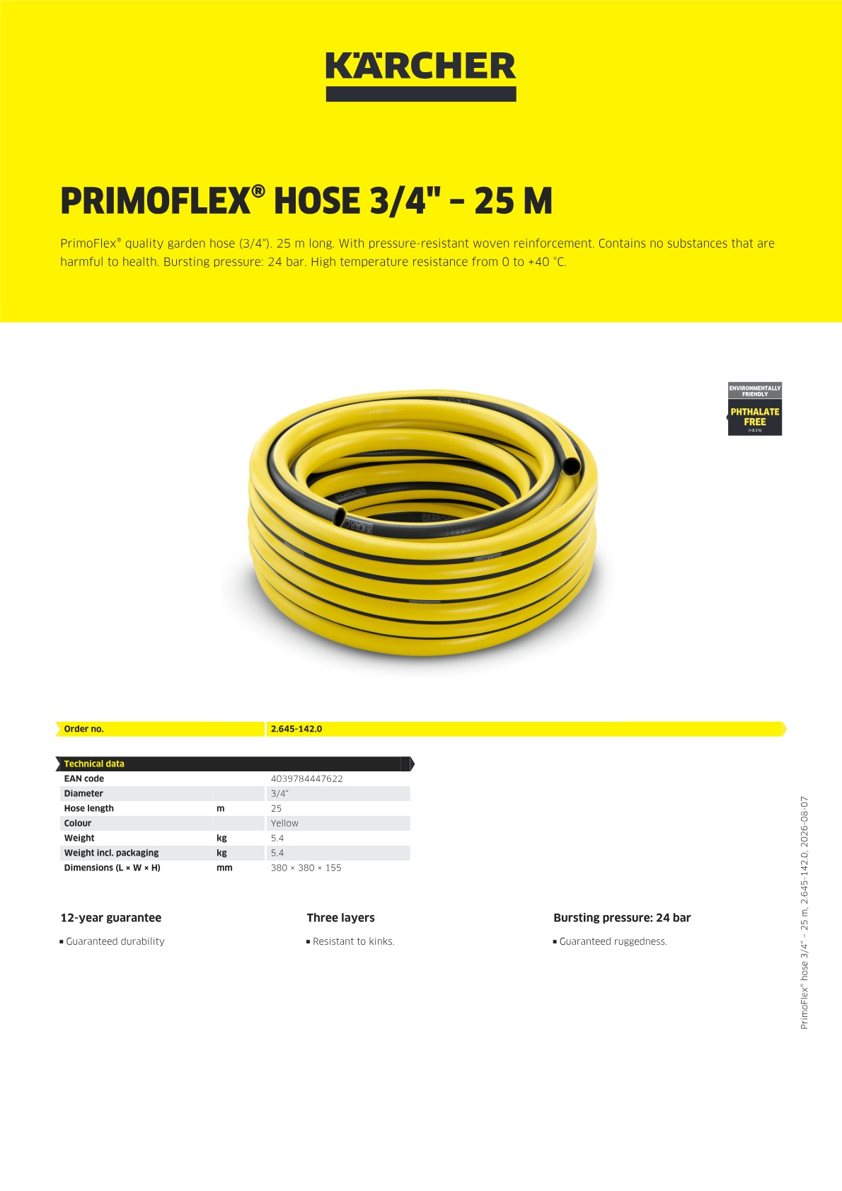 Product information