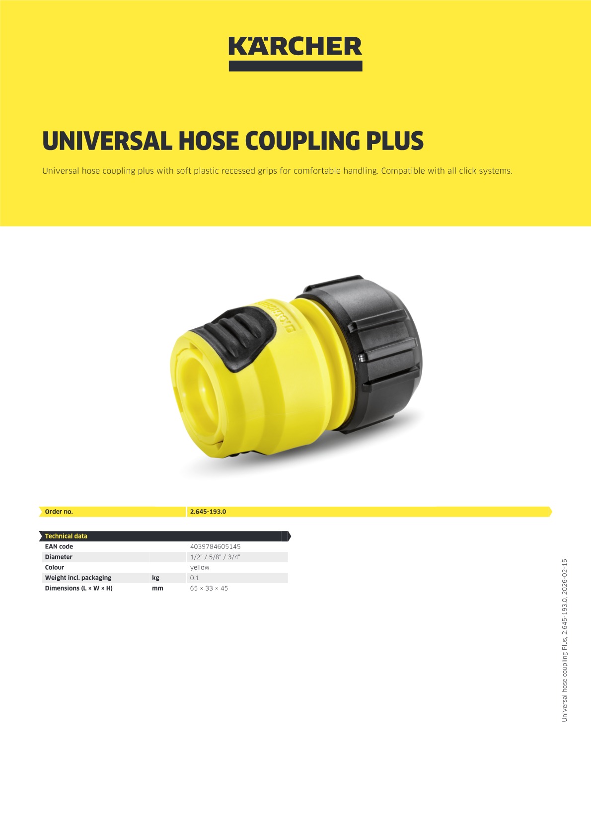 Product information