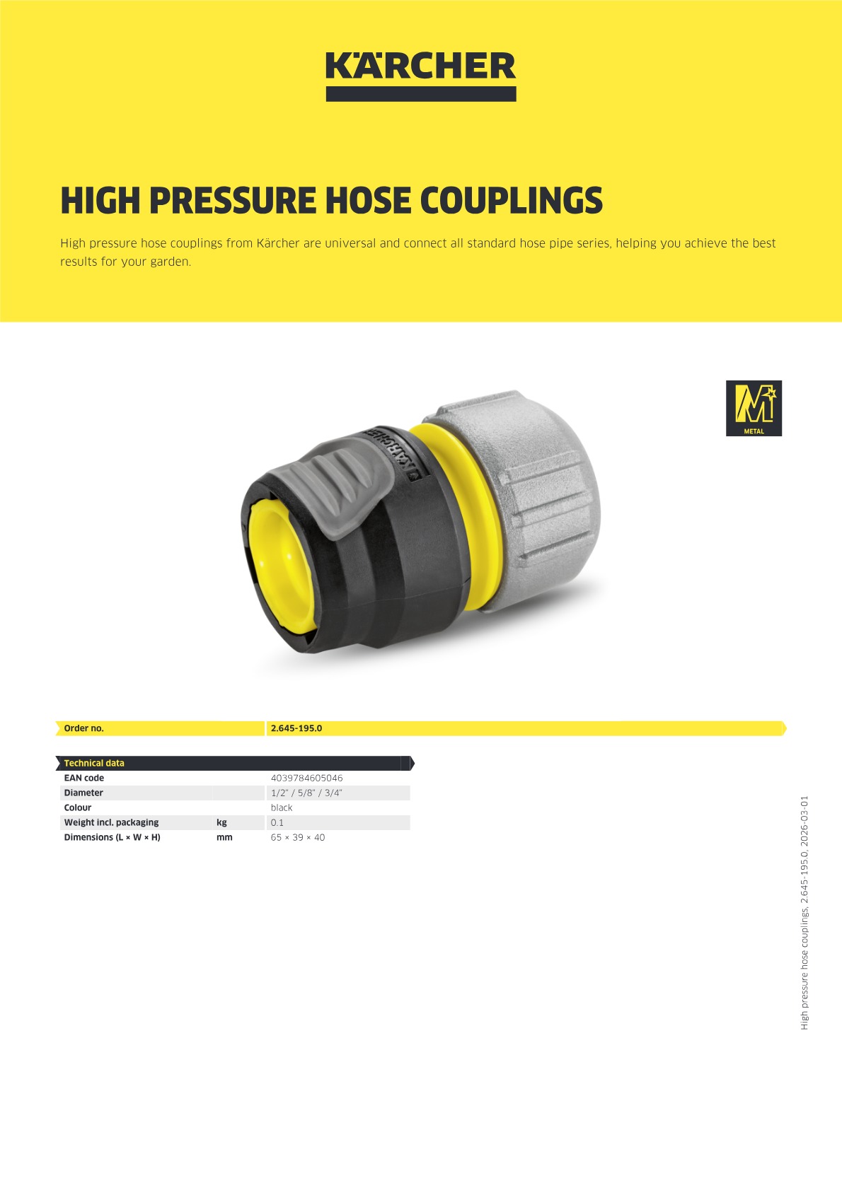 Product information