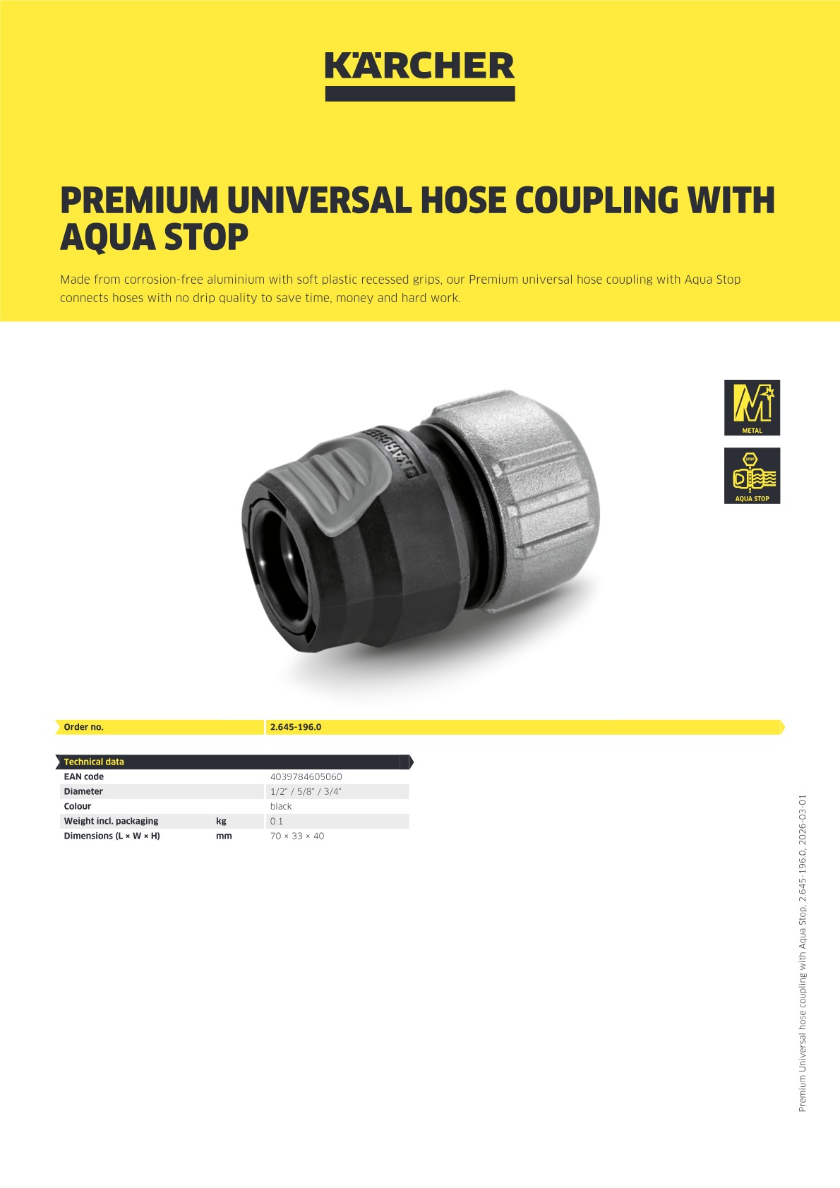 Product information