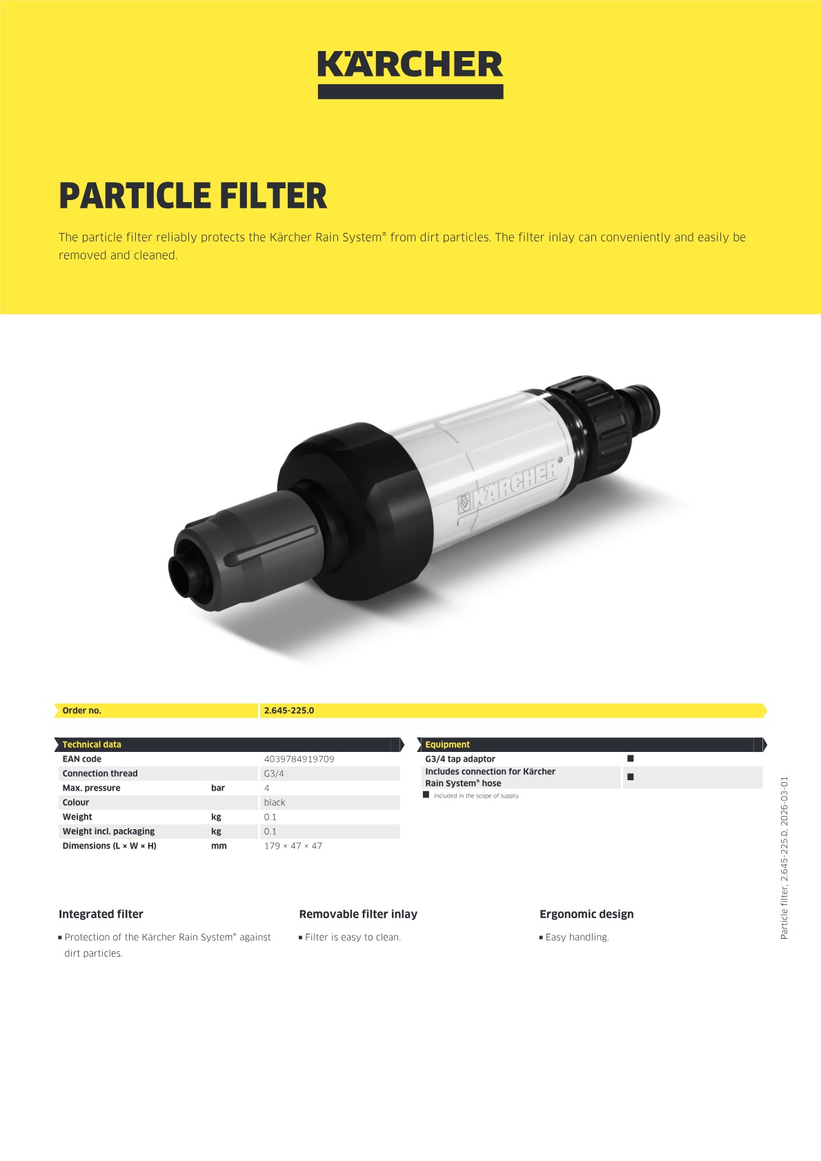 Product information